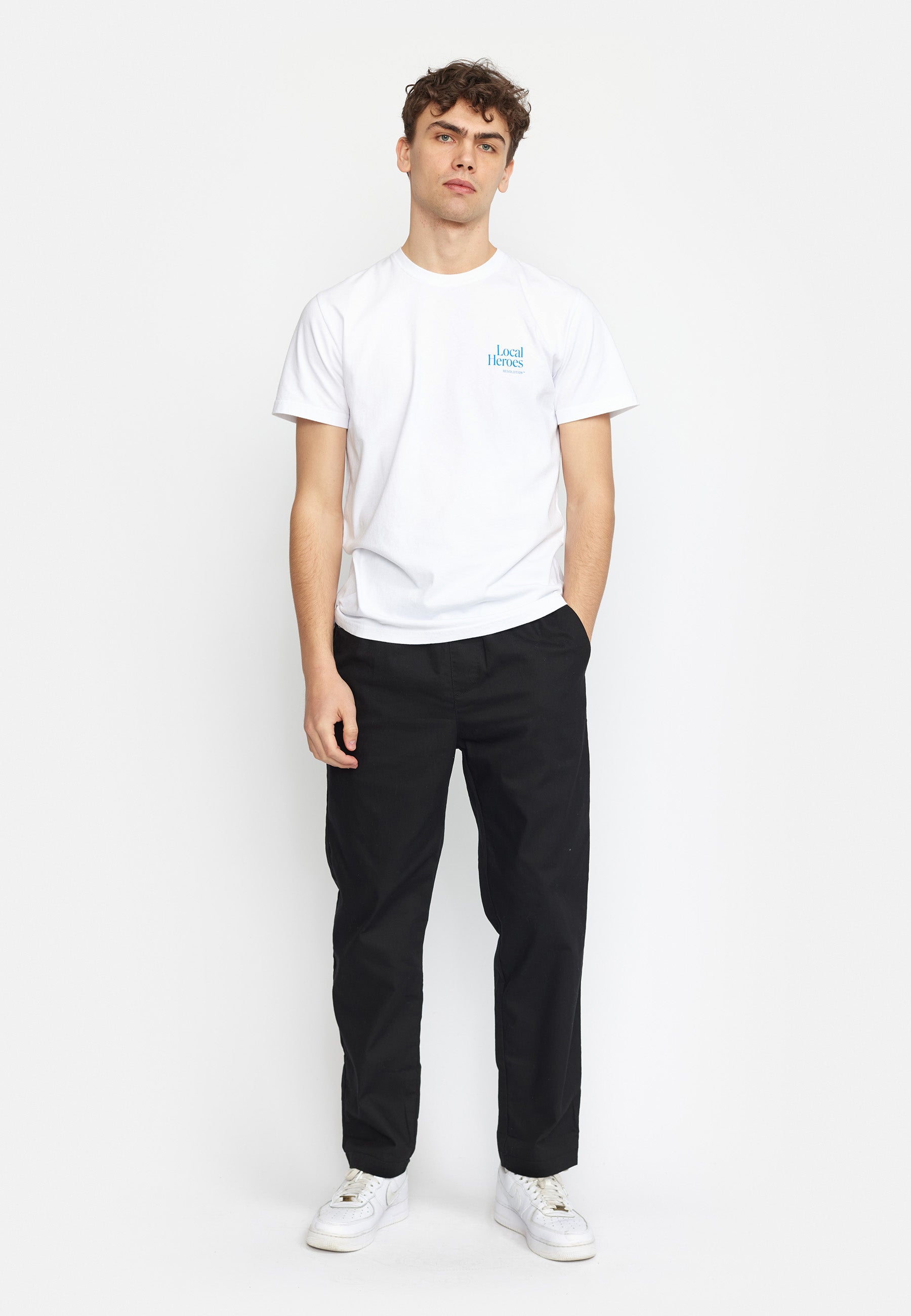 Revolution Printed T-shirt T-Shirts White