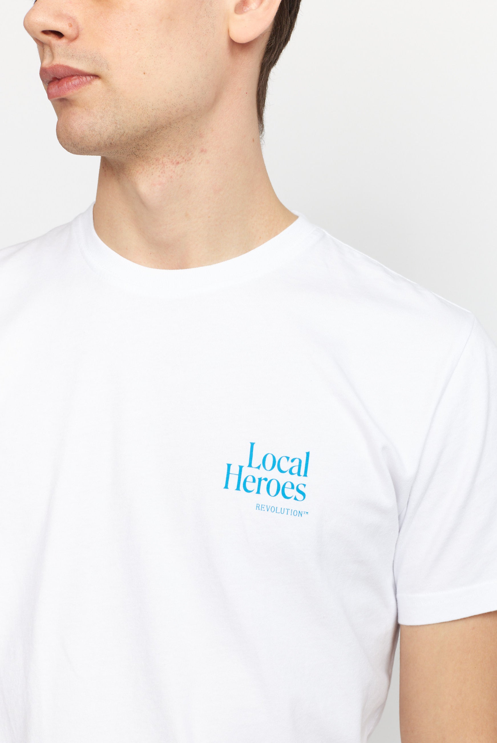 Revolution Printed T-shirt T-Shirts White