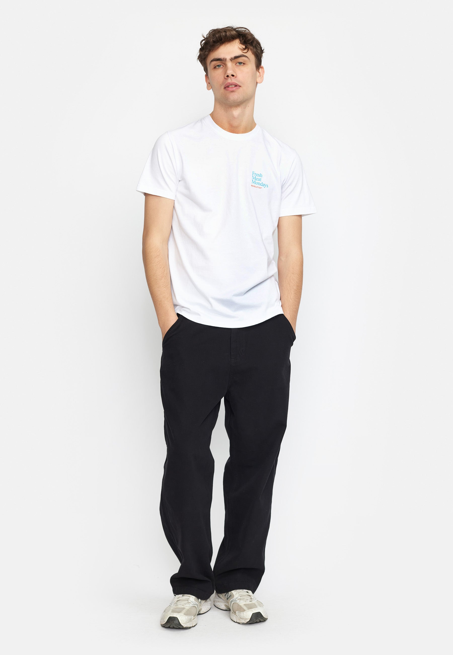 Revolution Printed T-shirt T-Shirts White
