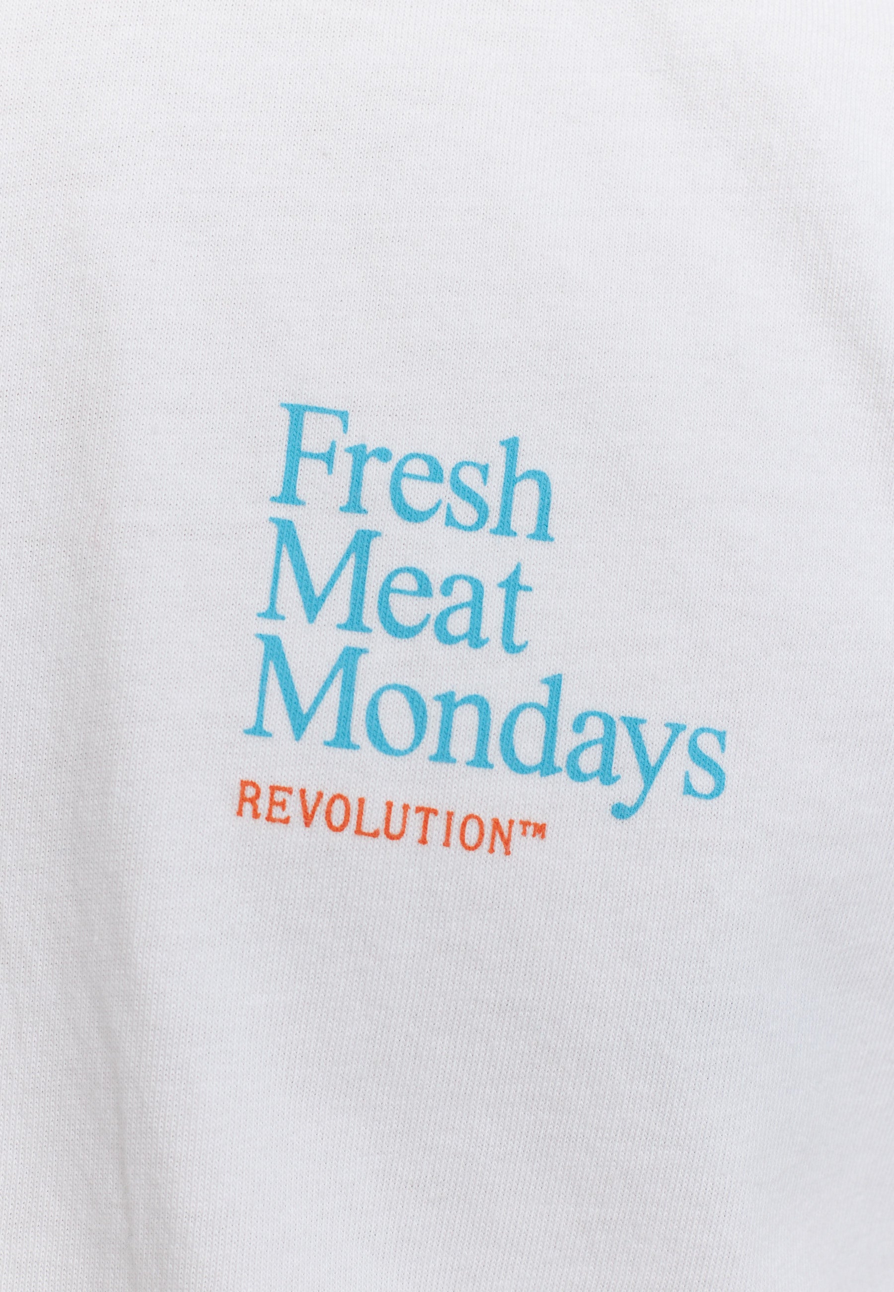 Revolution Printed T-shirt T-Shirts White