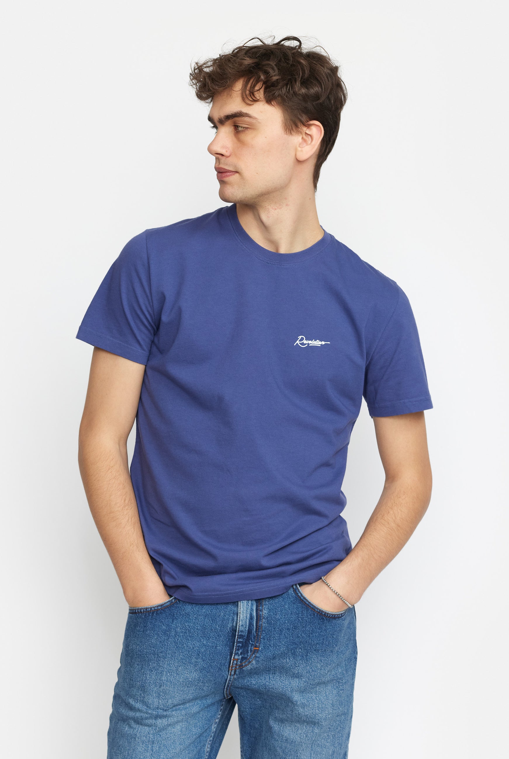 Revolution Printed T-shirt T-Shirts Purple