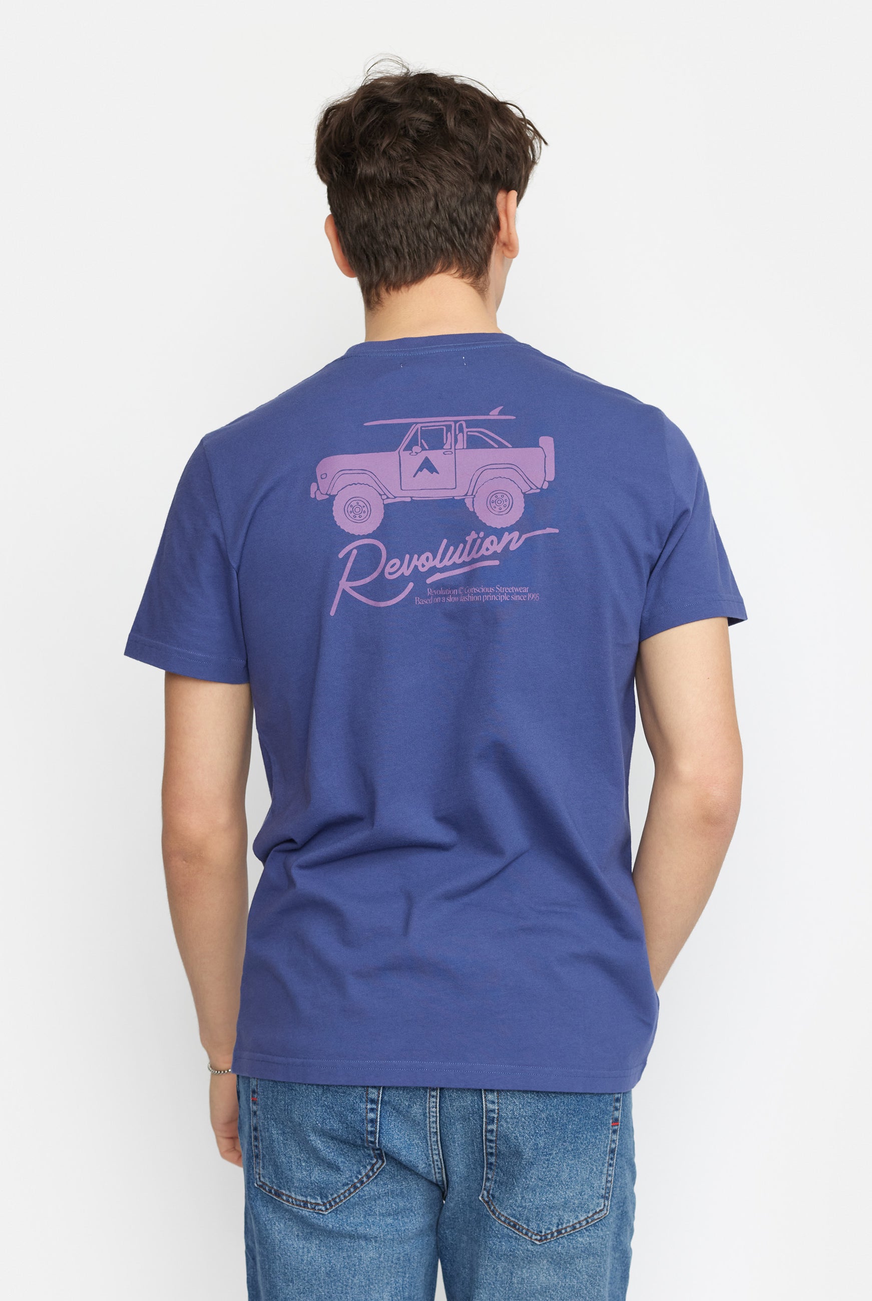 Revolution Printed T-shirt T-Shirts Purple