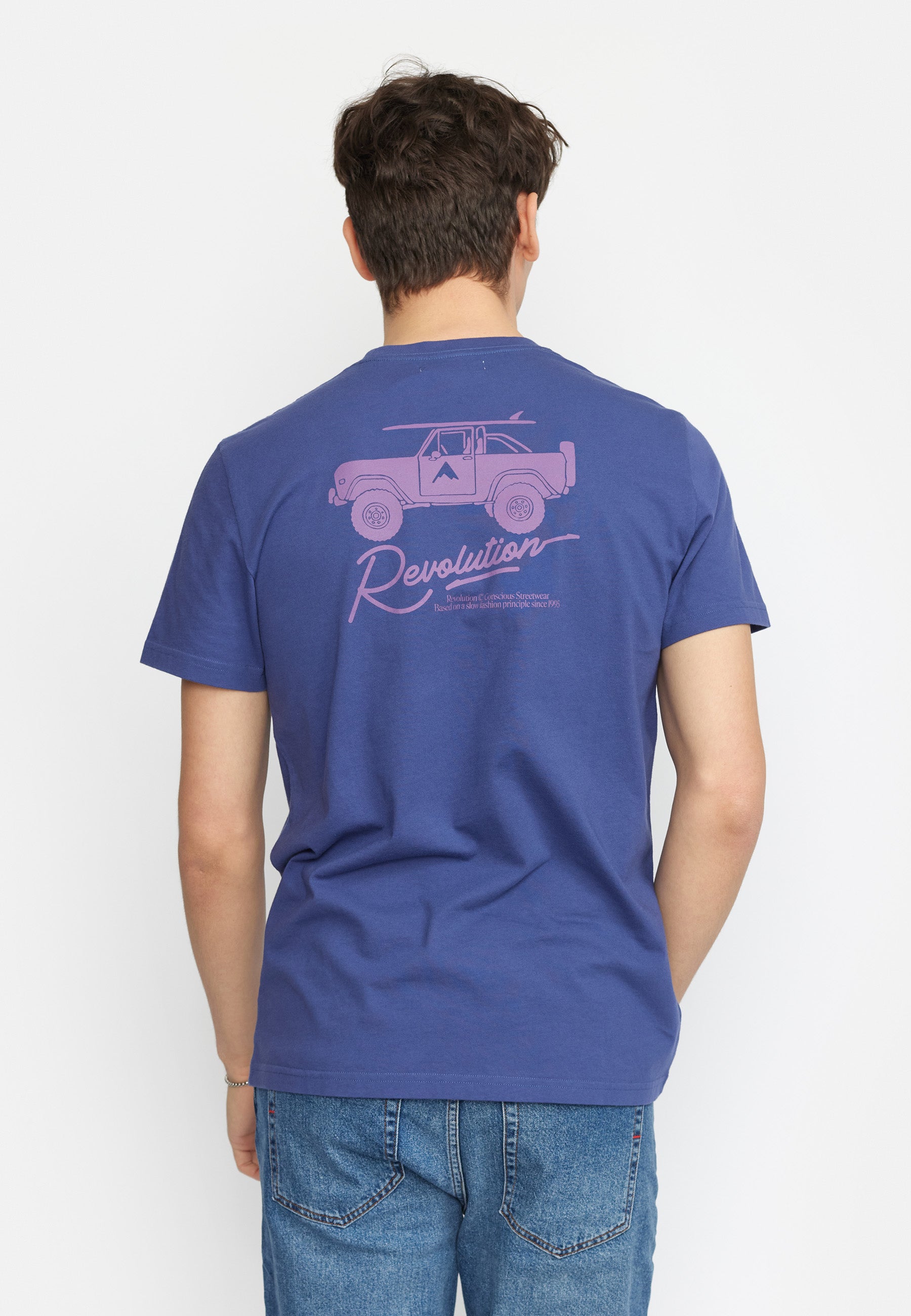 Revolution Printed T-shirt T-Shirts Purple