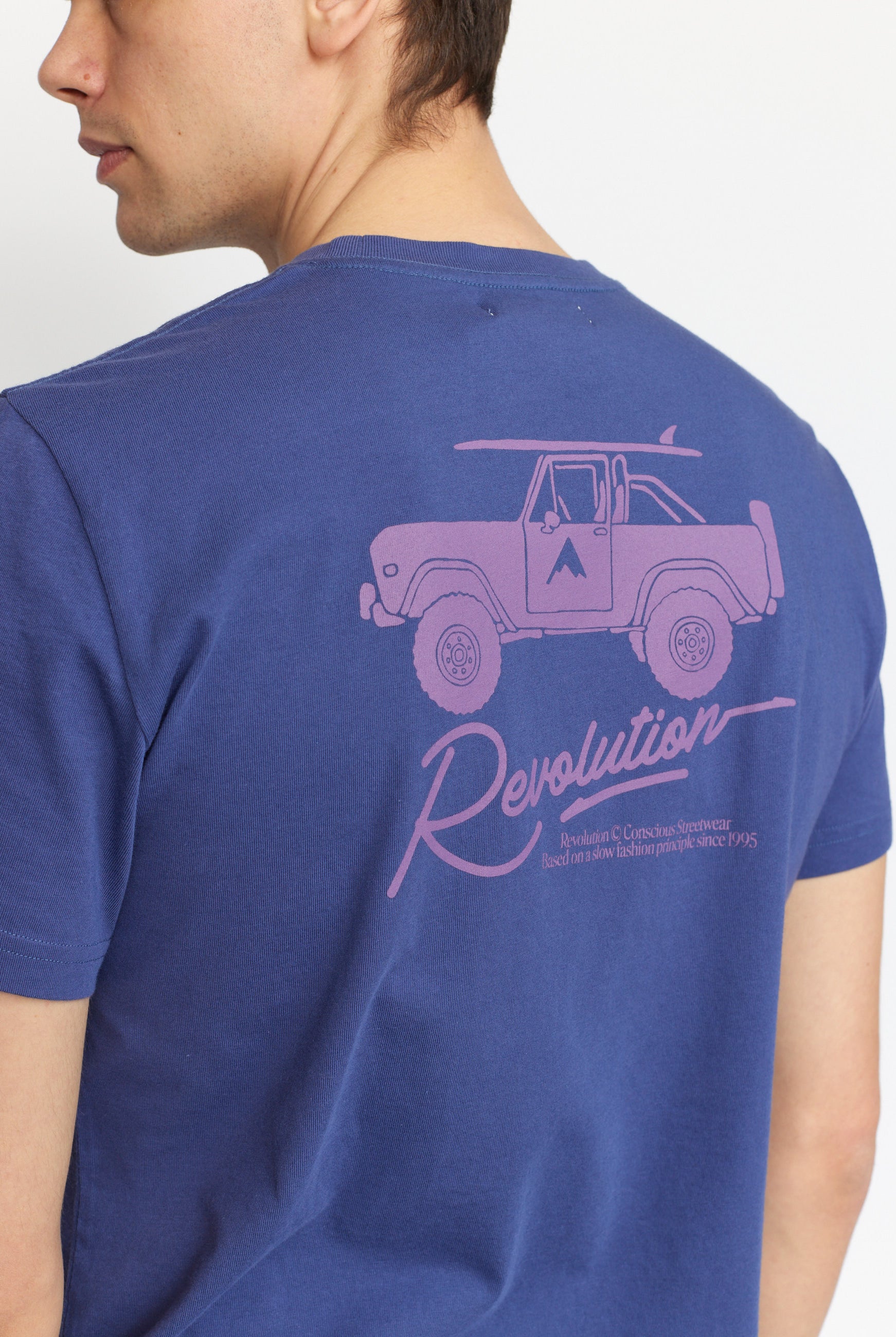Revolution Printed T-shirt T-Shirts Purple