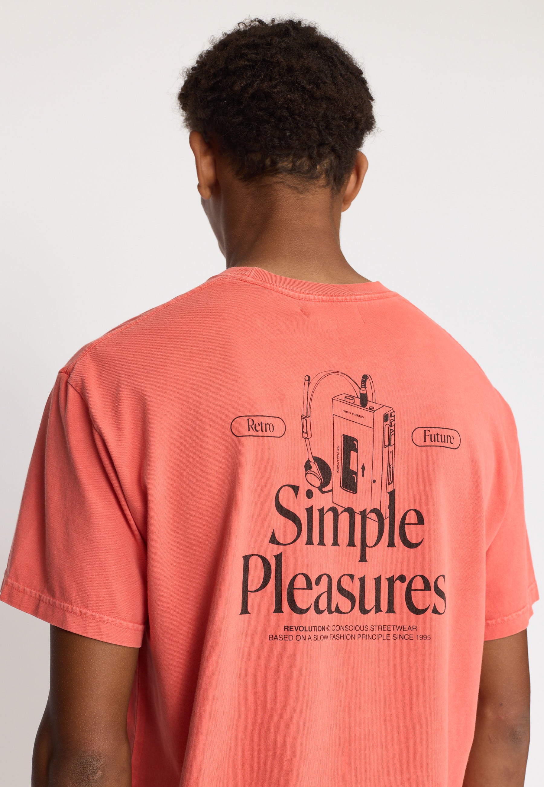 Revolution Printed T-shirt T-Shirts Red