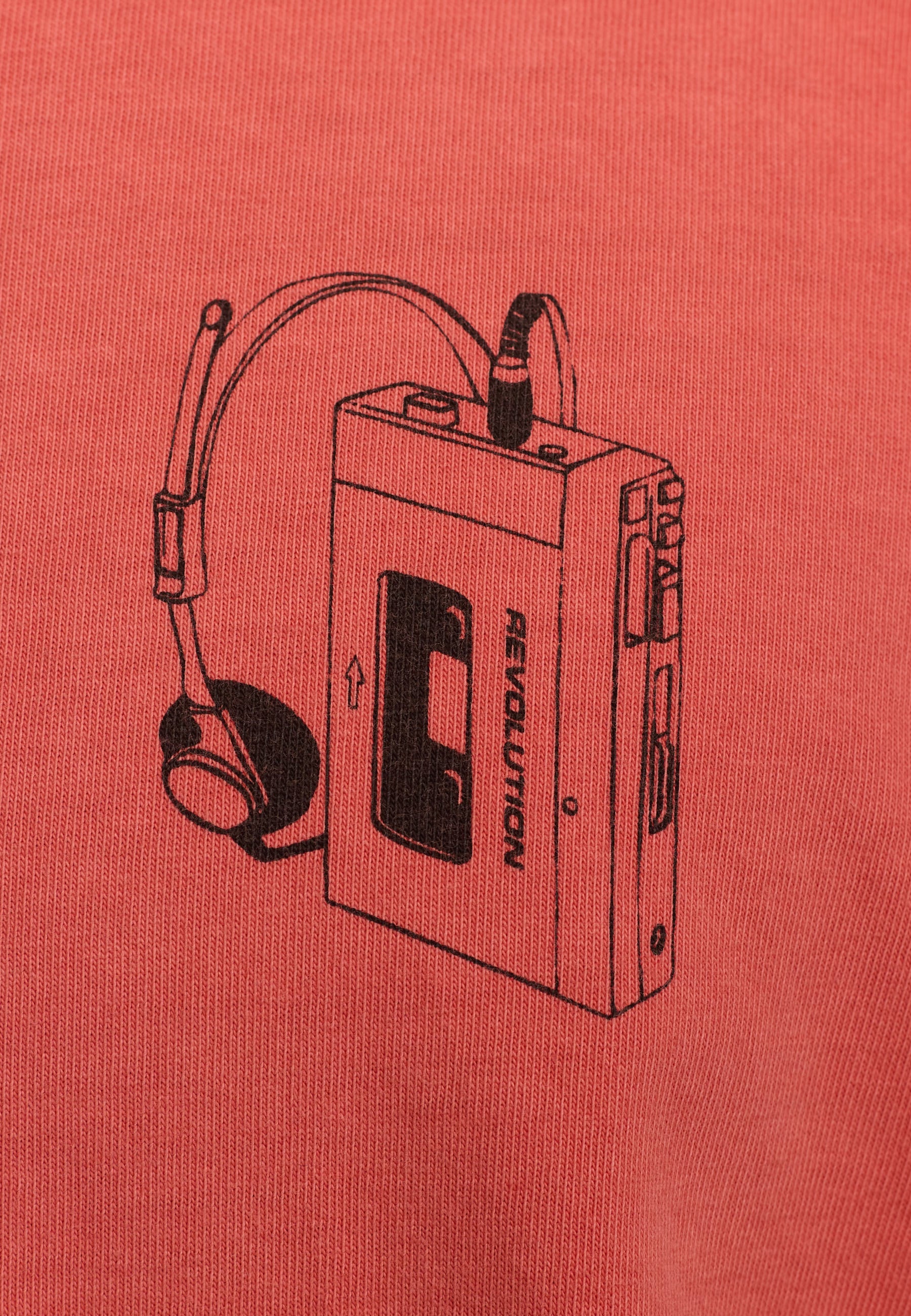 Revolution Printed T-shirt T-Shirts Red