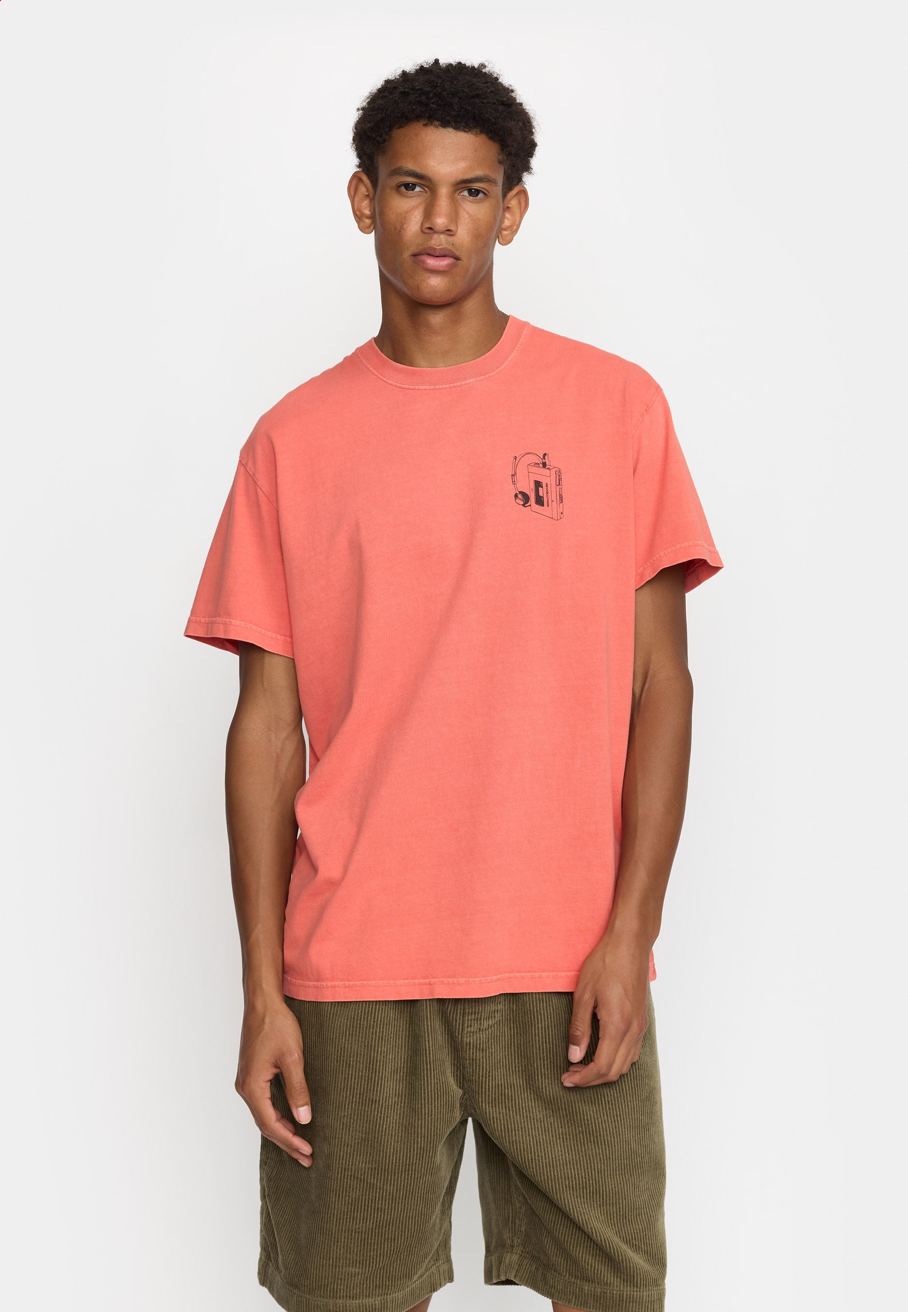 Revolution Printed T-shirt T-Shirts Red