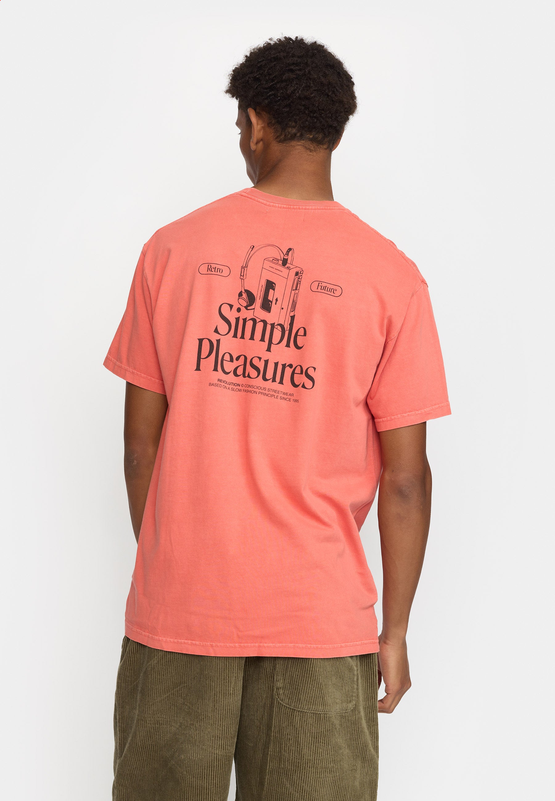 Revolution Printed T-shirt T-Shirts Red