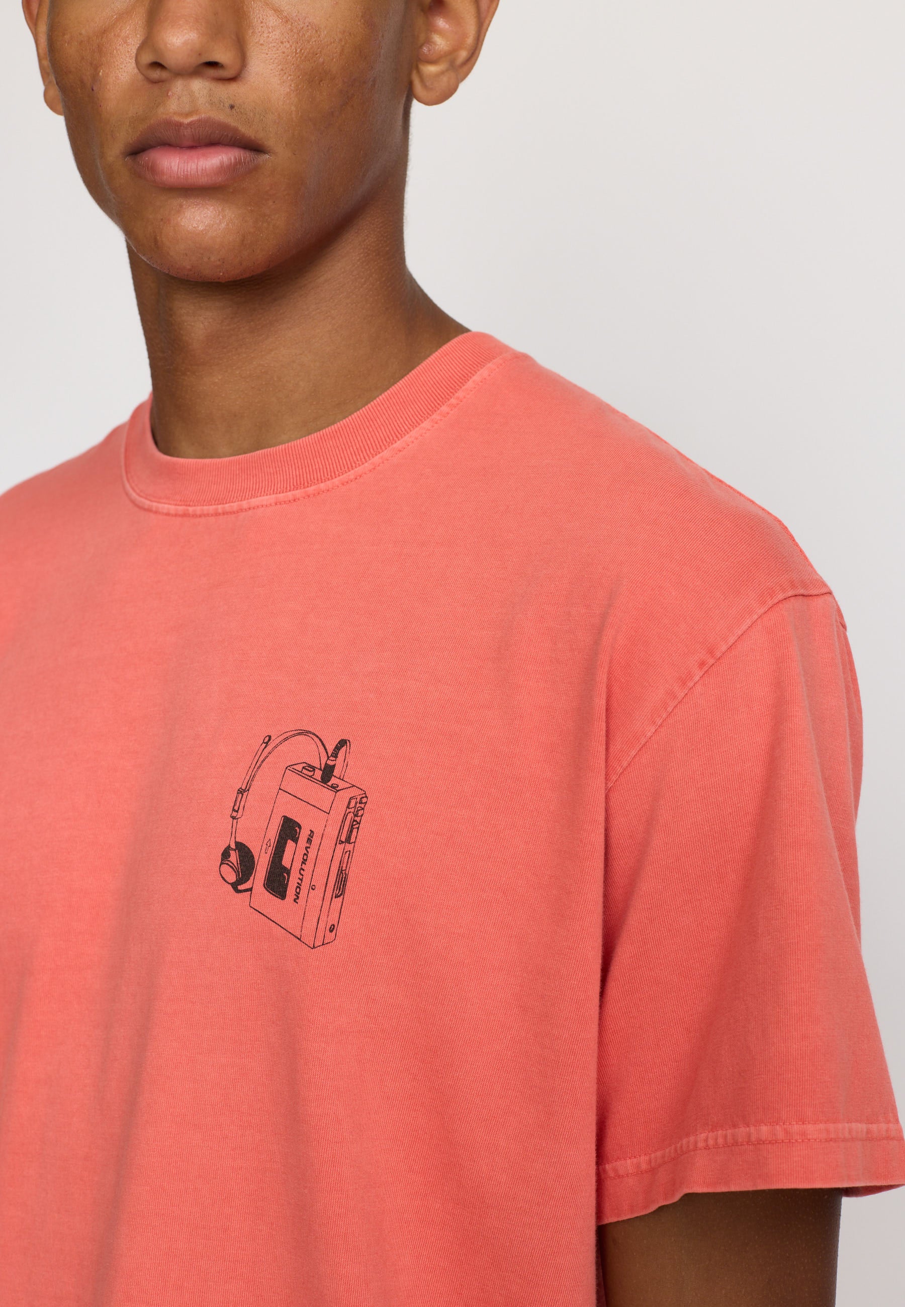 Revolution Printed T-shirt T-Shirts Red