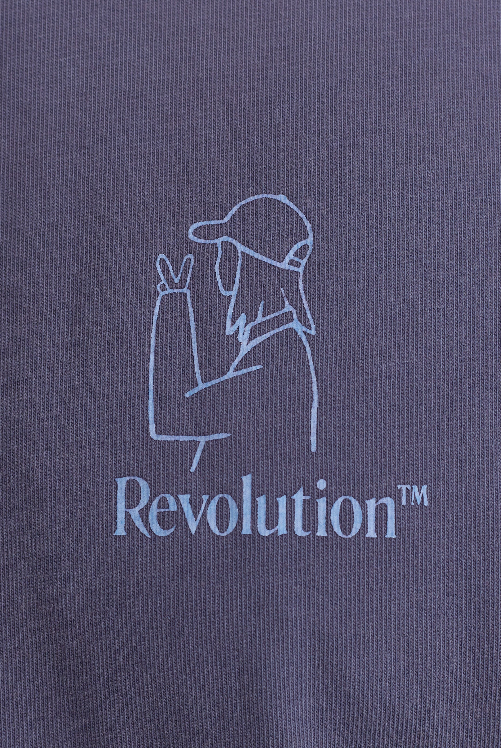 Revolution Printed T-shirt T-Shirts Dustpurple