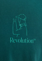 Revolution Printed T-shirt T-Shirts Petrol
