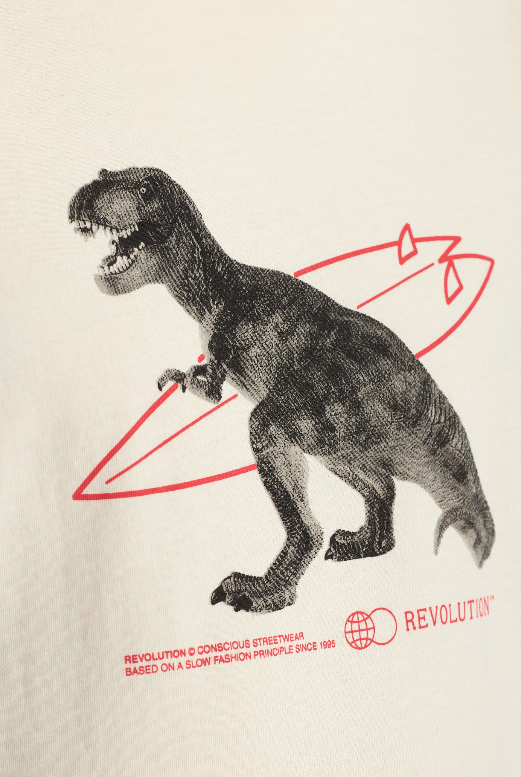 Revolution Printed T-shirt T-Shirts Offwhite