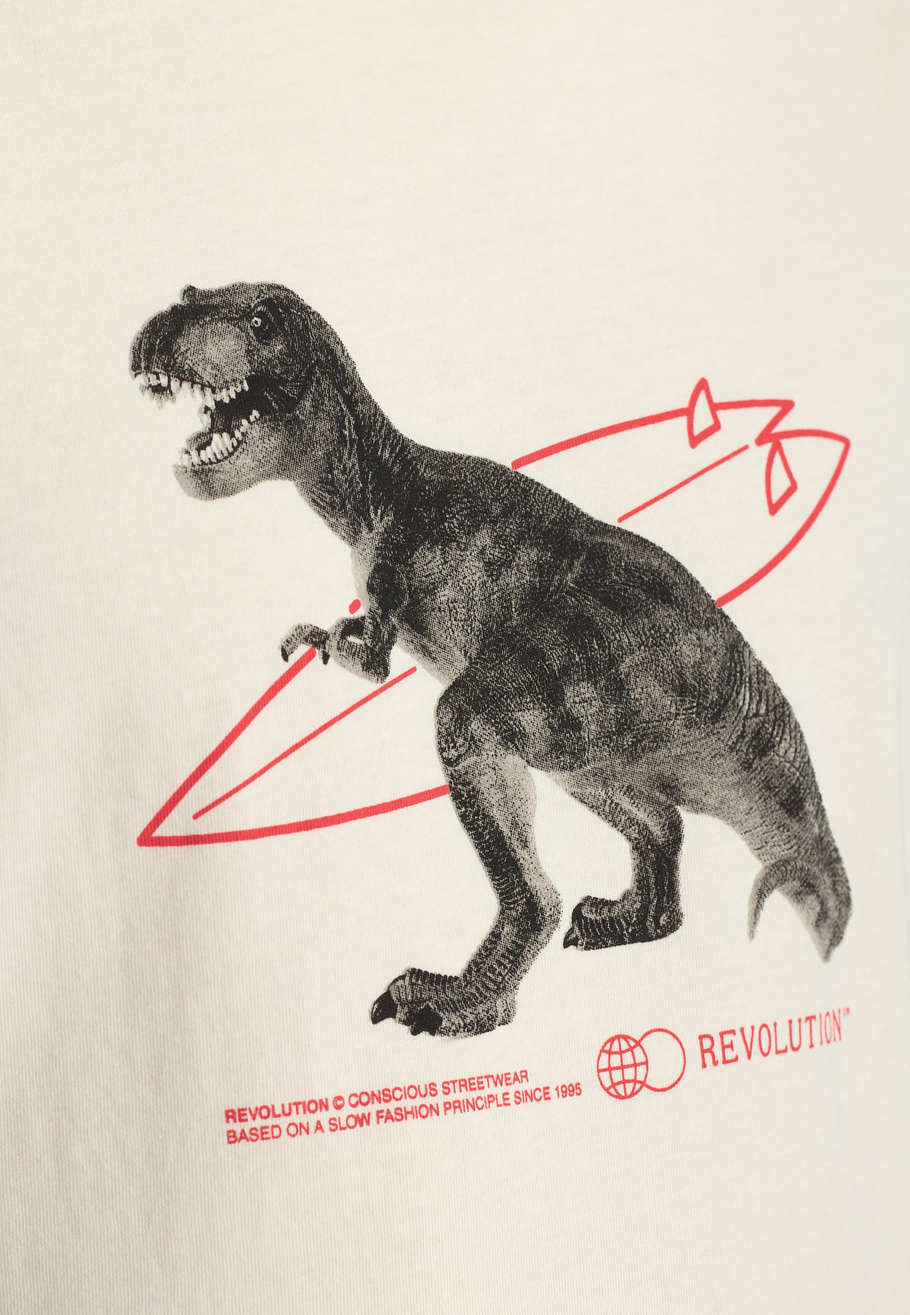 Revolution Printed T-shirt T-Shirts Offwhite