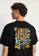 Revolution Printed T-shirt T-Shirts Black