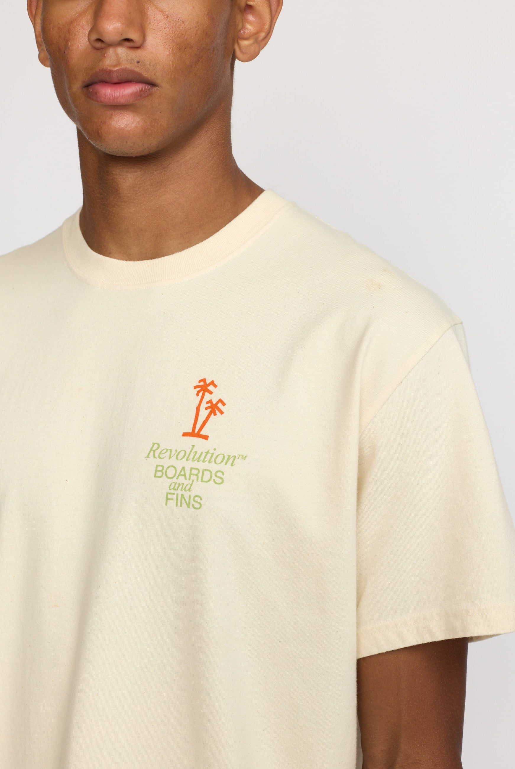 Revolution Printed T-shirt T-Shirts Offwhite