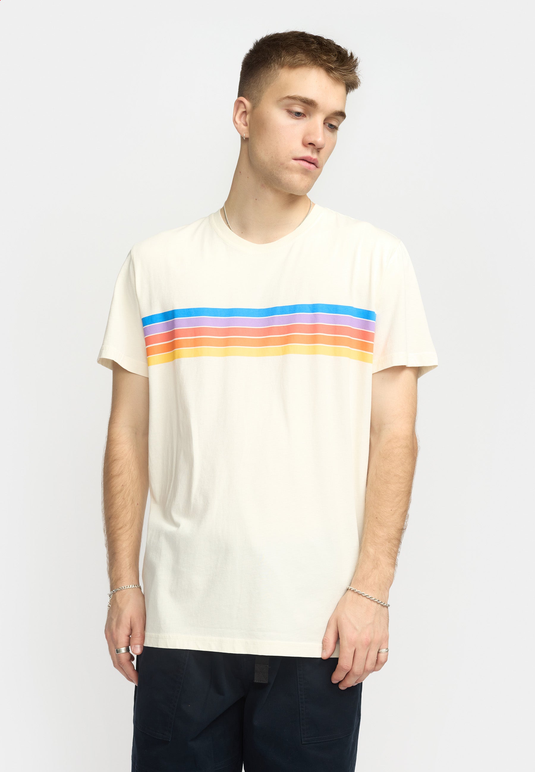 Revolution Printed T-shirt T-Shirts Offwhite