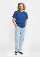 Revolution Printed T-shirt T-Shirts Blue