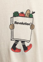 Revolution Printed T-shirt T-Shirts Offwhite