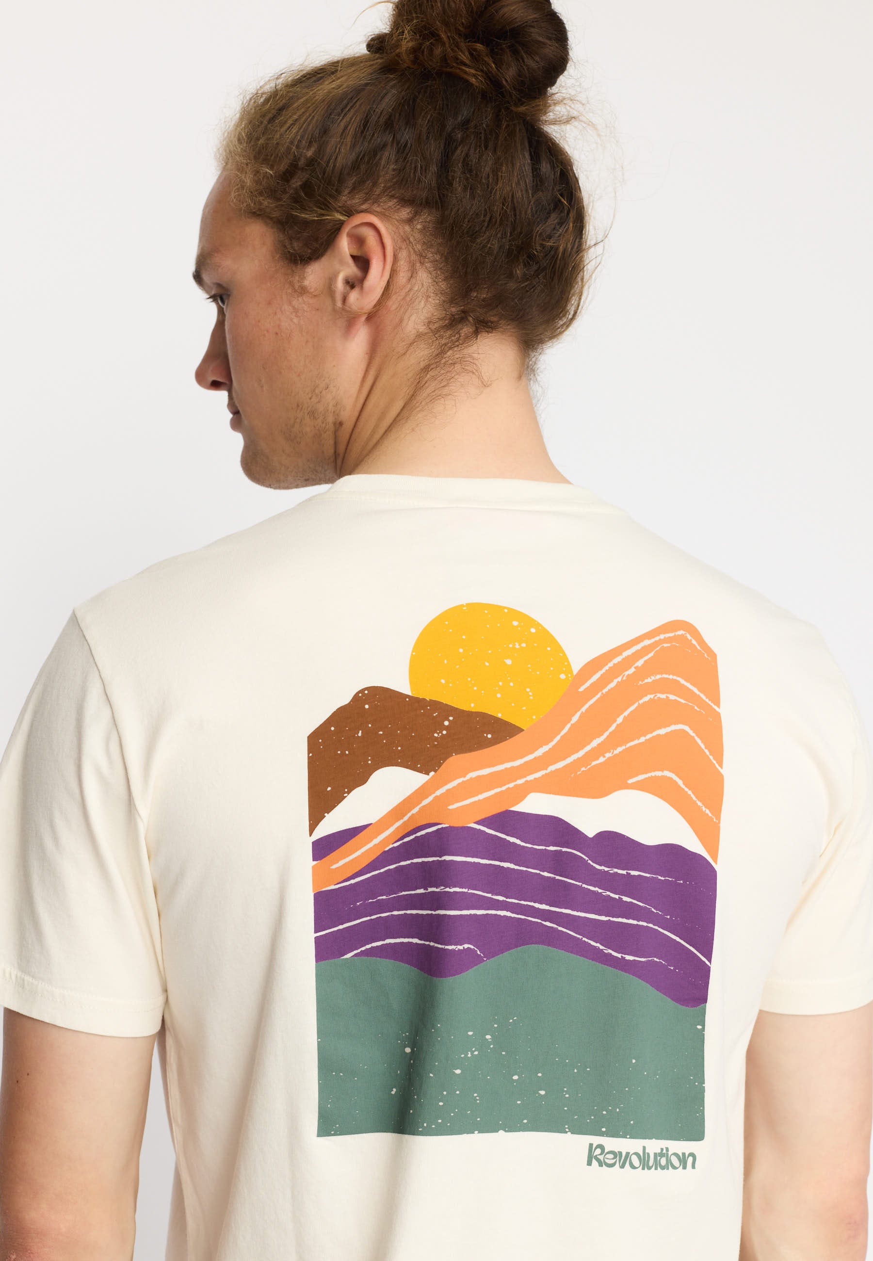 Revolution Printed T-shirt T-Shirts Offwhite