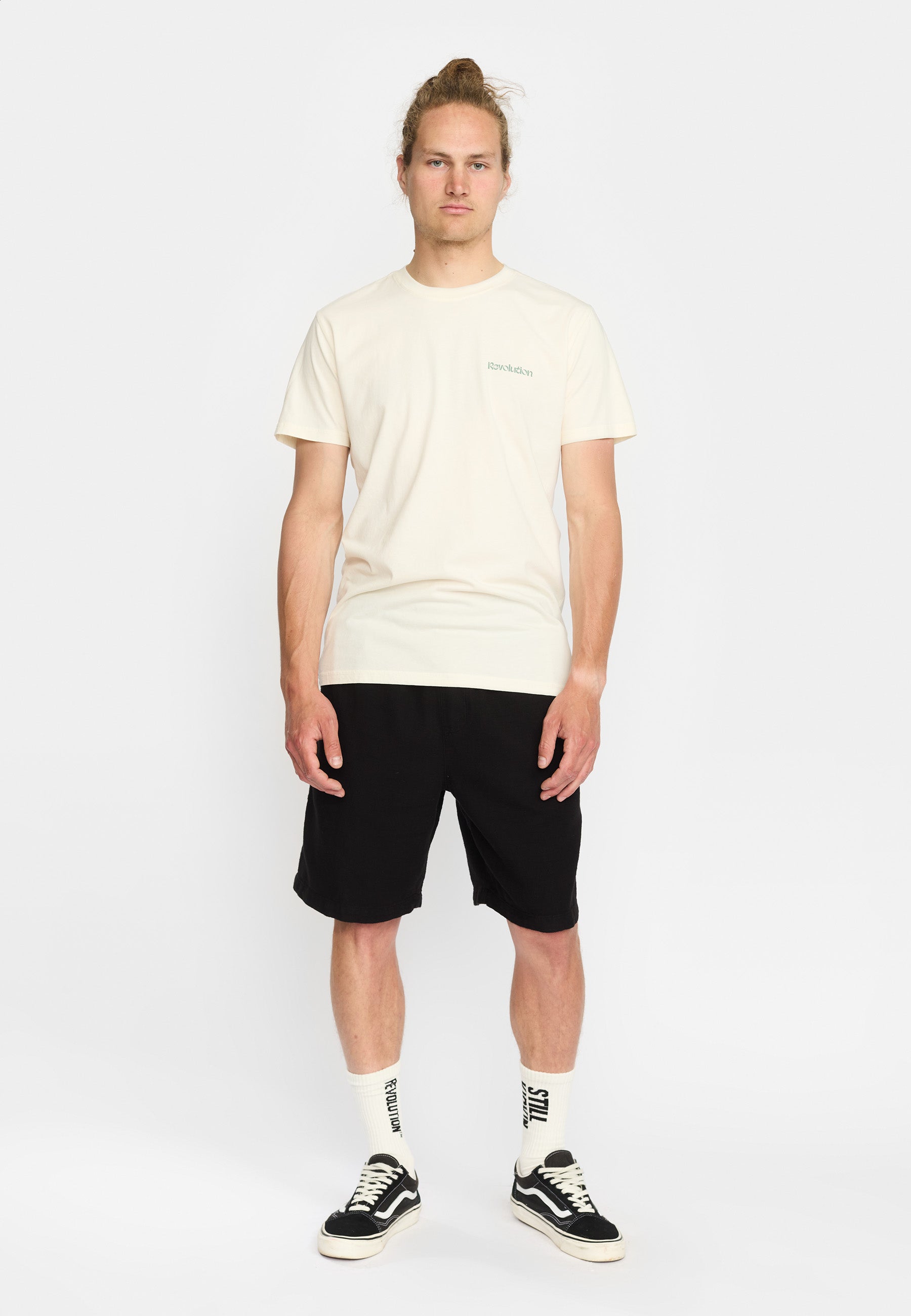 Revolution Printed T-shirt T-Shirts Offwhite