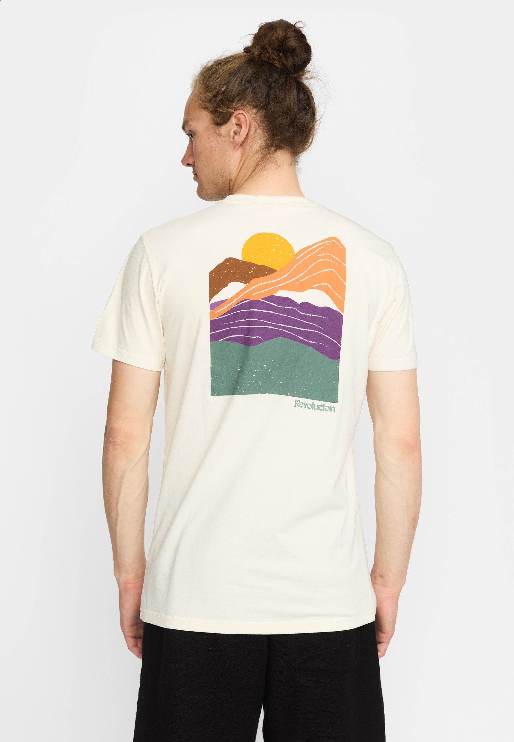 Revolution Printed T-shirt T-Shirts Offwhite