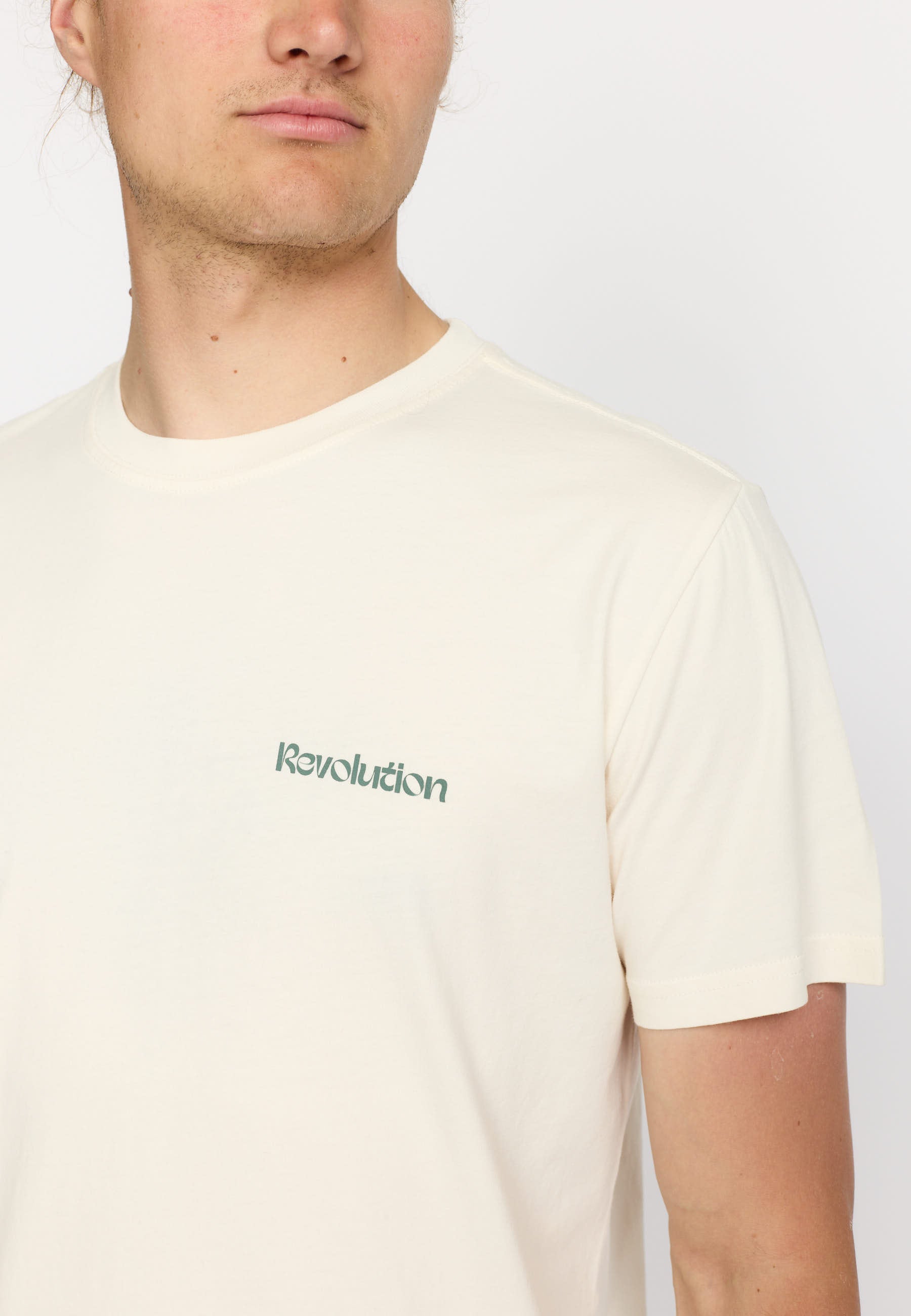 Revolution Printed T-shirt T-Shirts Offwhite