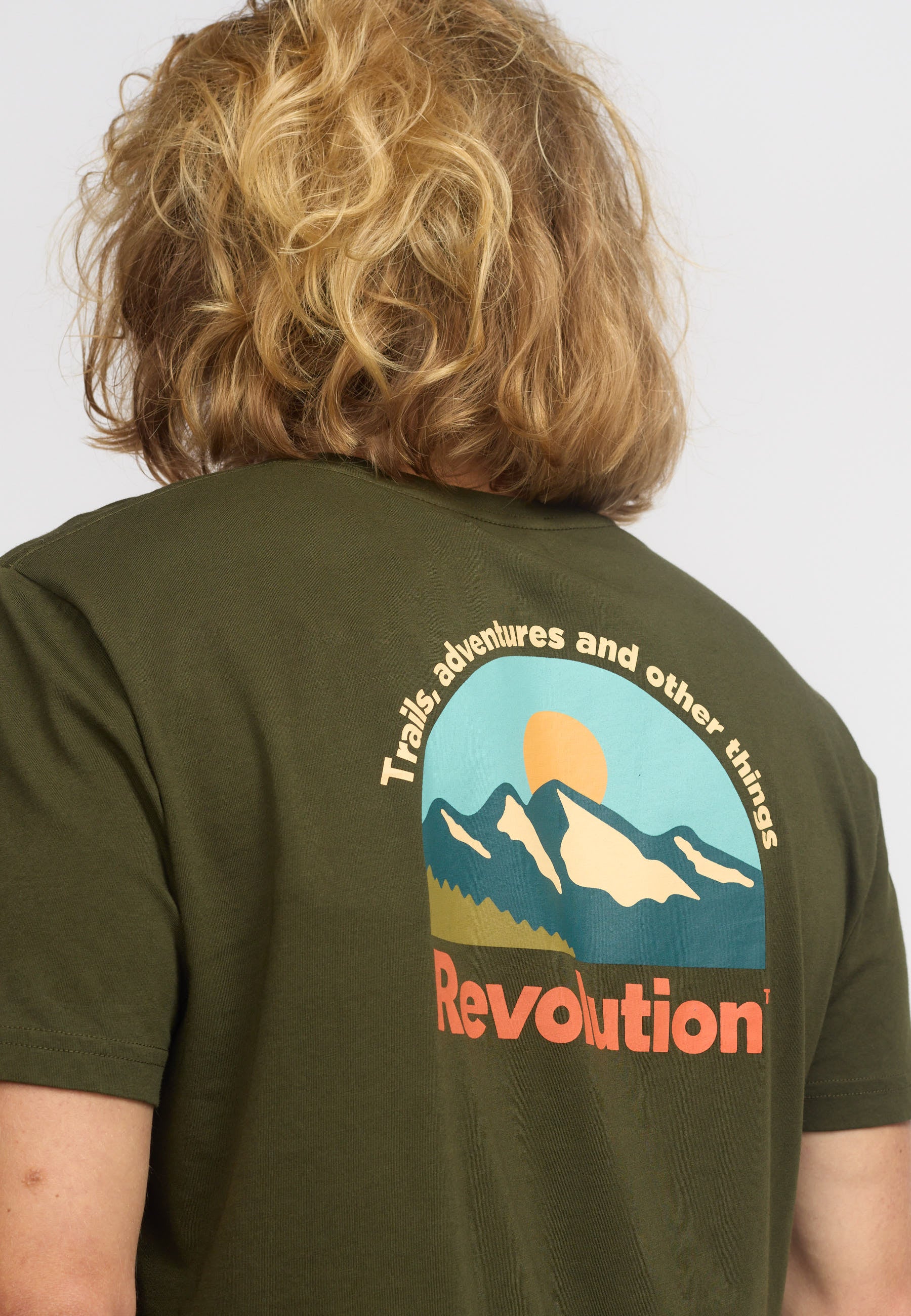 Revolution Printed T-shirt T-Shirts Army