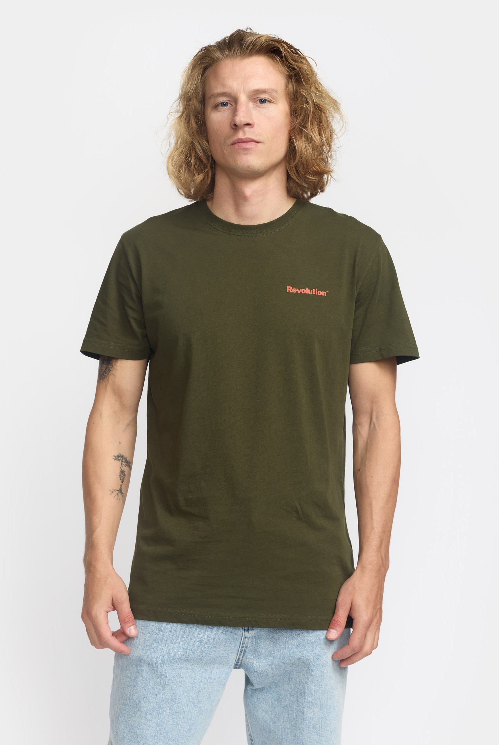 Revolution Printed T-shirt T-Shirts Army