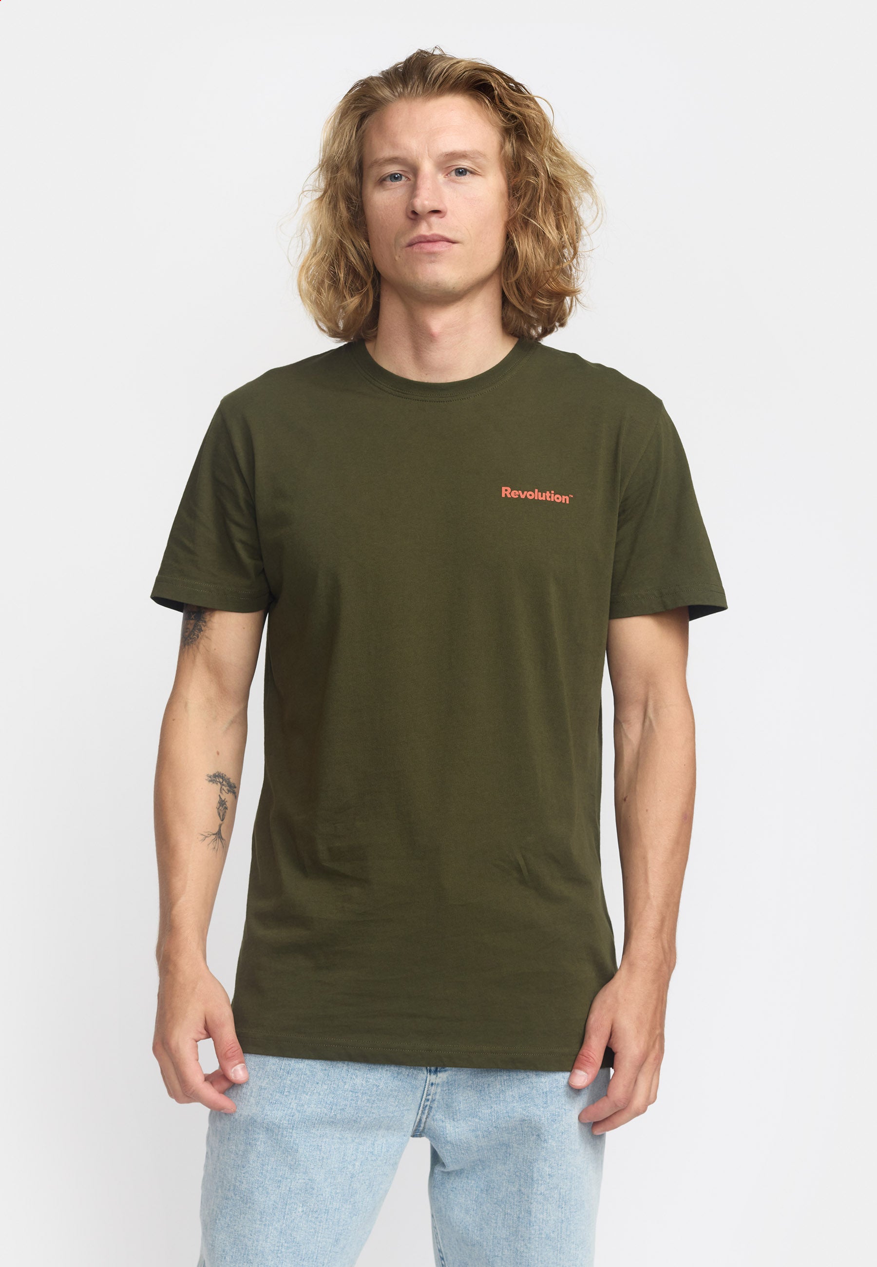 Revolution Printed T-shirt T-Shirts Army