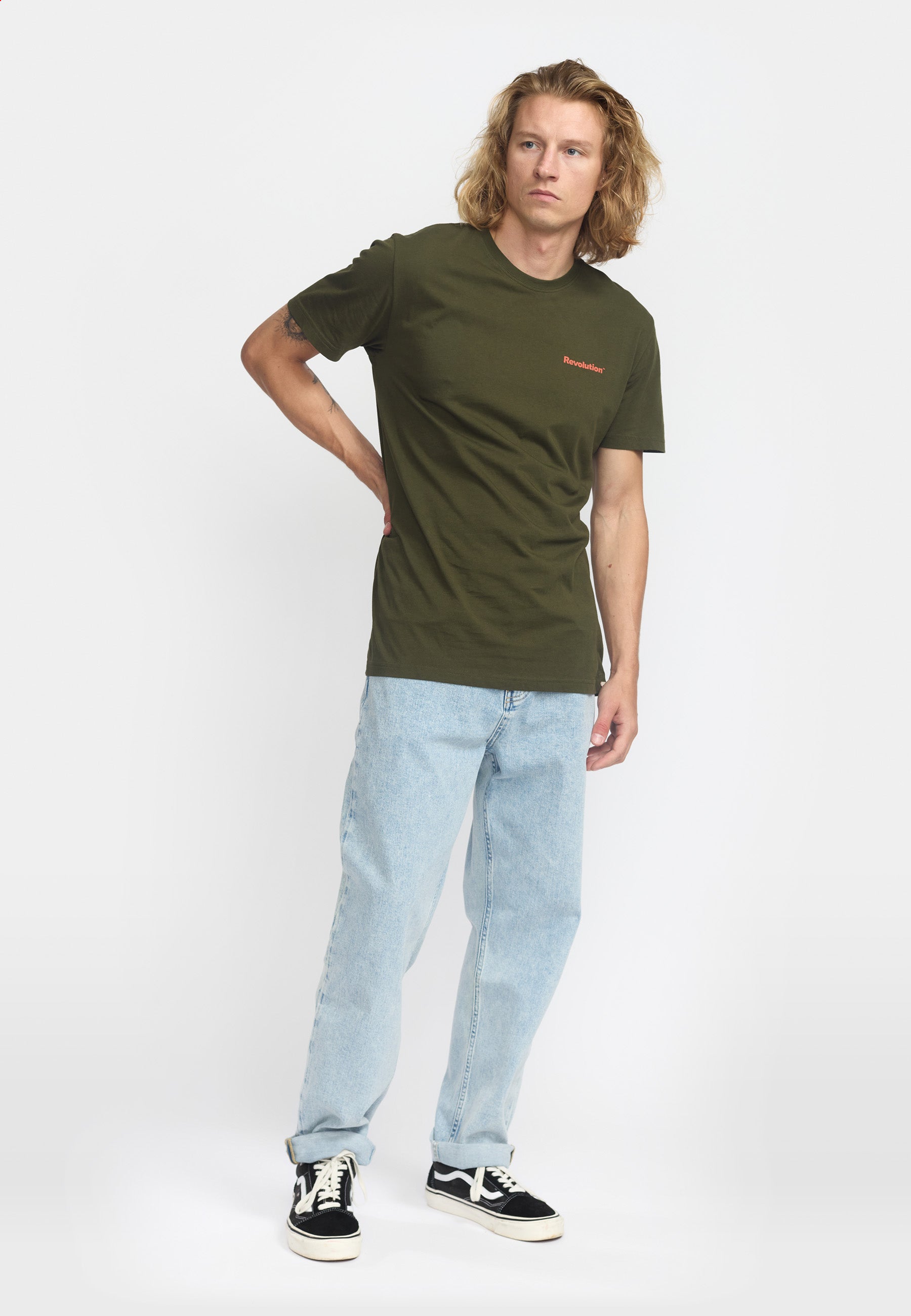 Revolution Printed T-shirt T-Shirts Army