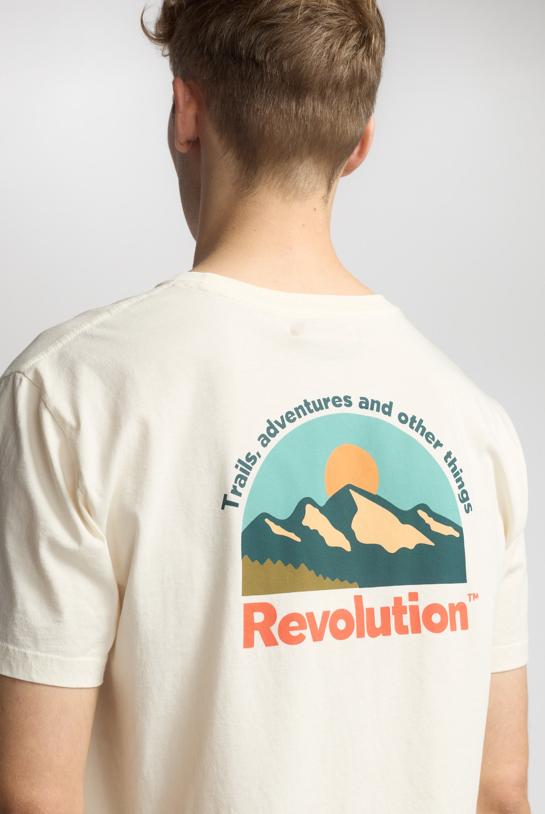 Revolution Printed T-shirt T-Shirts Offwhite