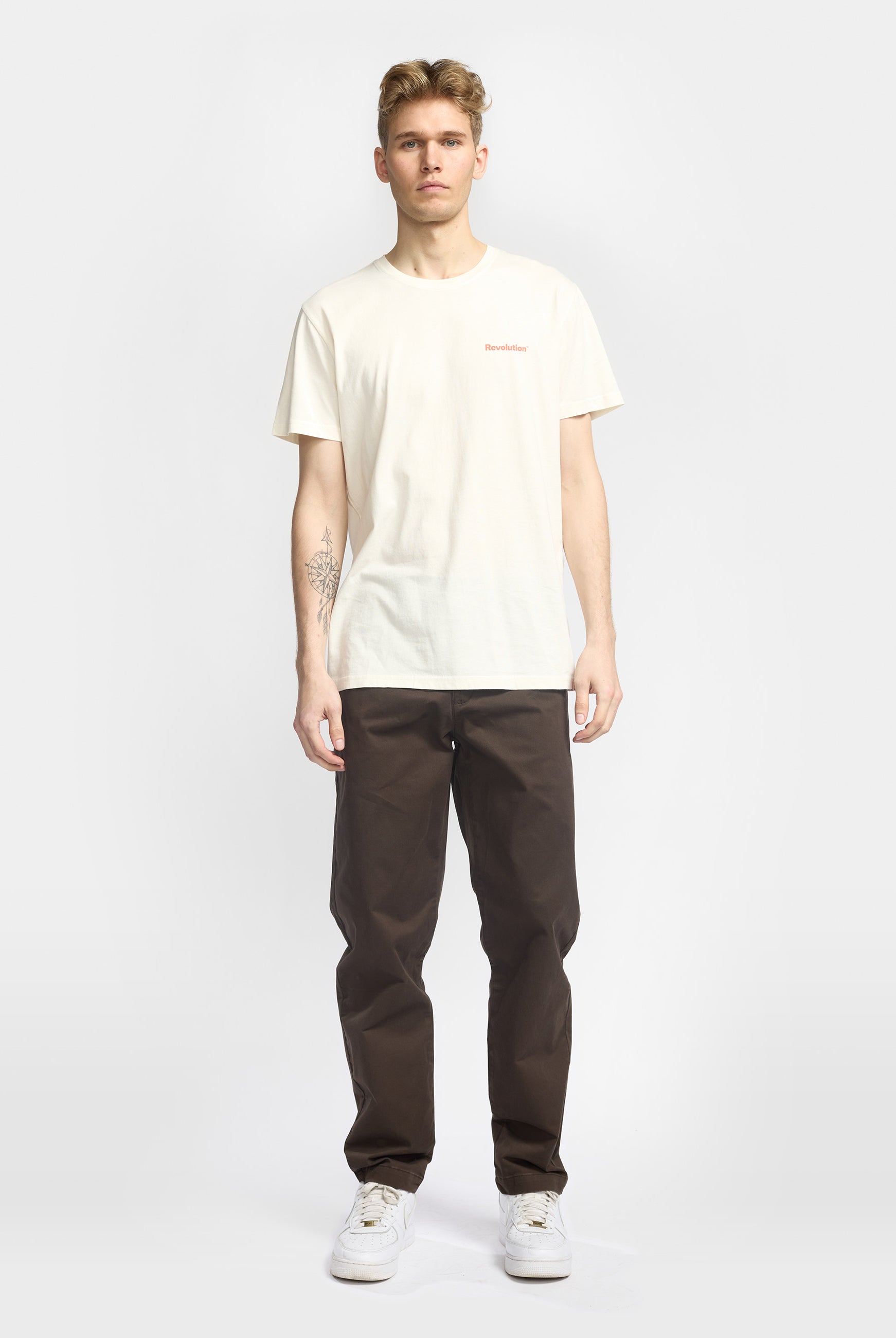 Revolution Printed T-shirt T-Shirts Offwhite
