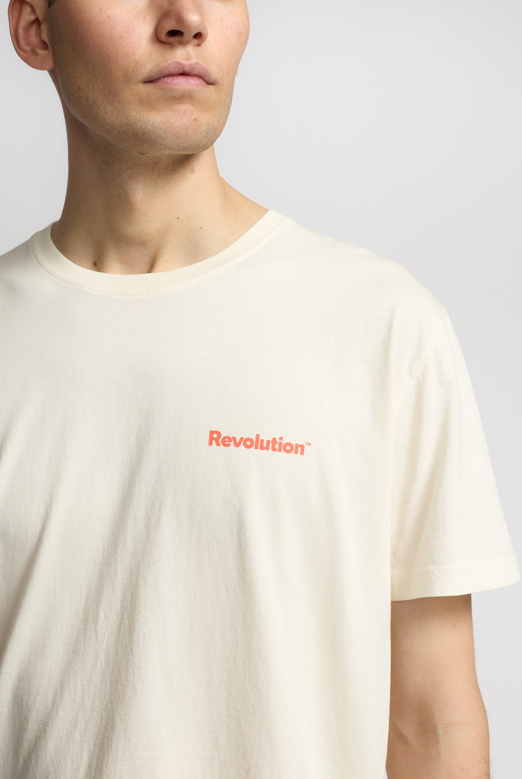 Revolution Printed T-shirt T-Shirts Offwhite
