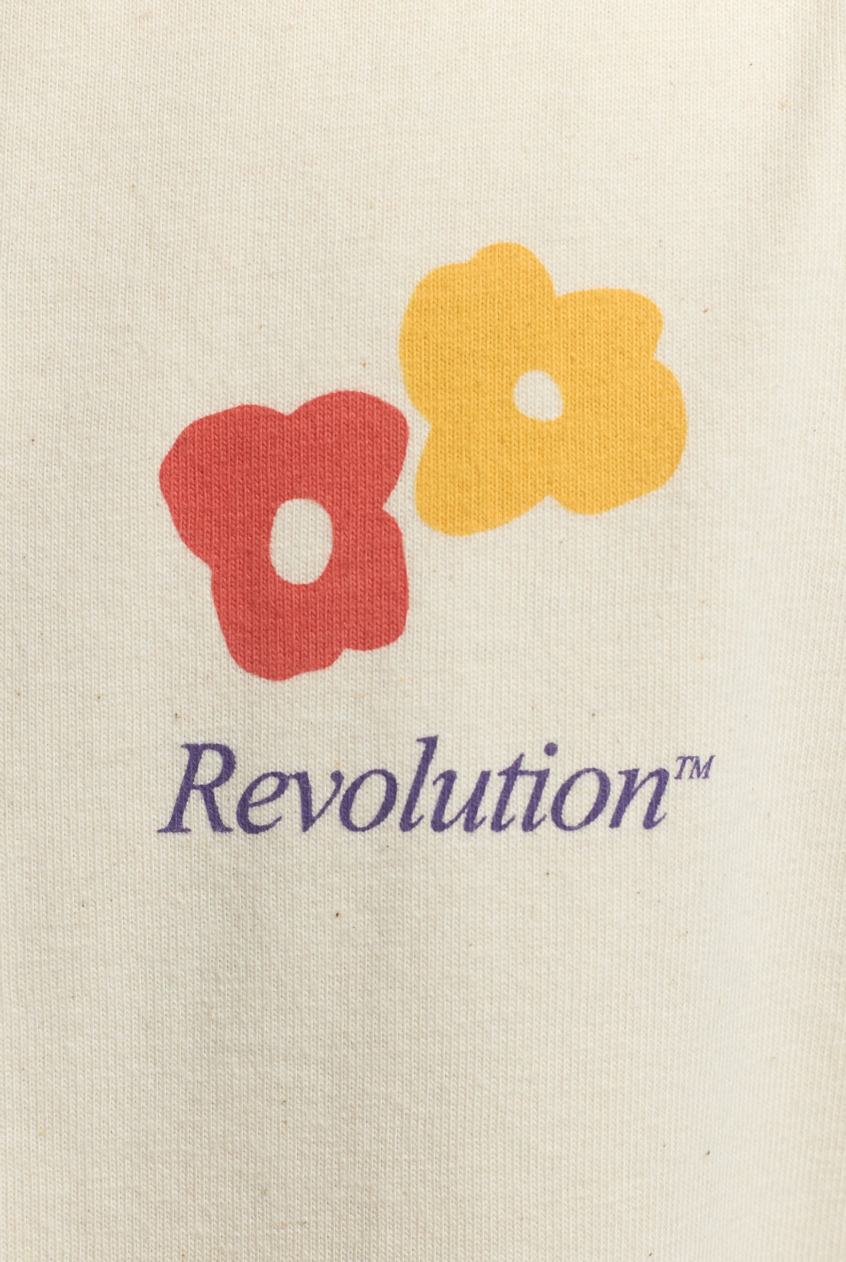 Revolution Printed T-shirt T-Shirts Offwhite