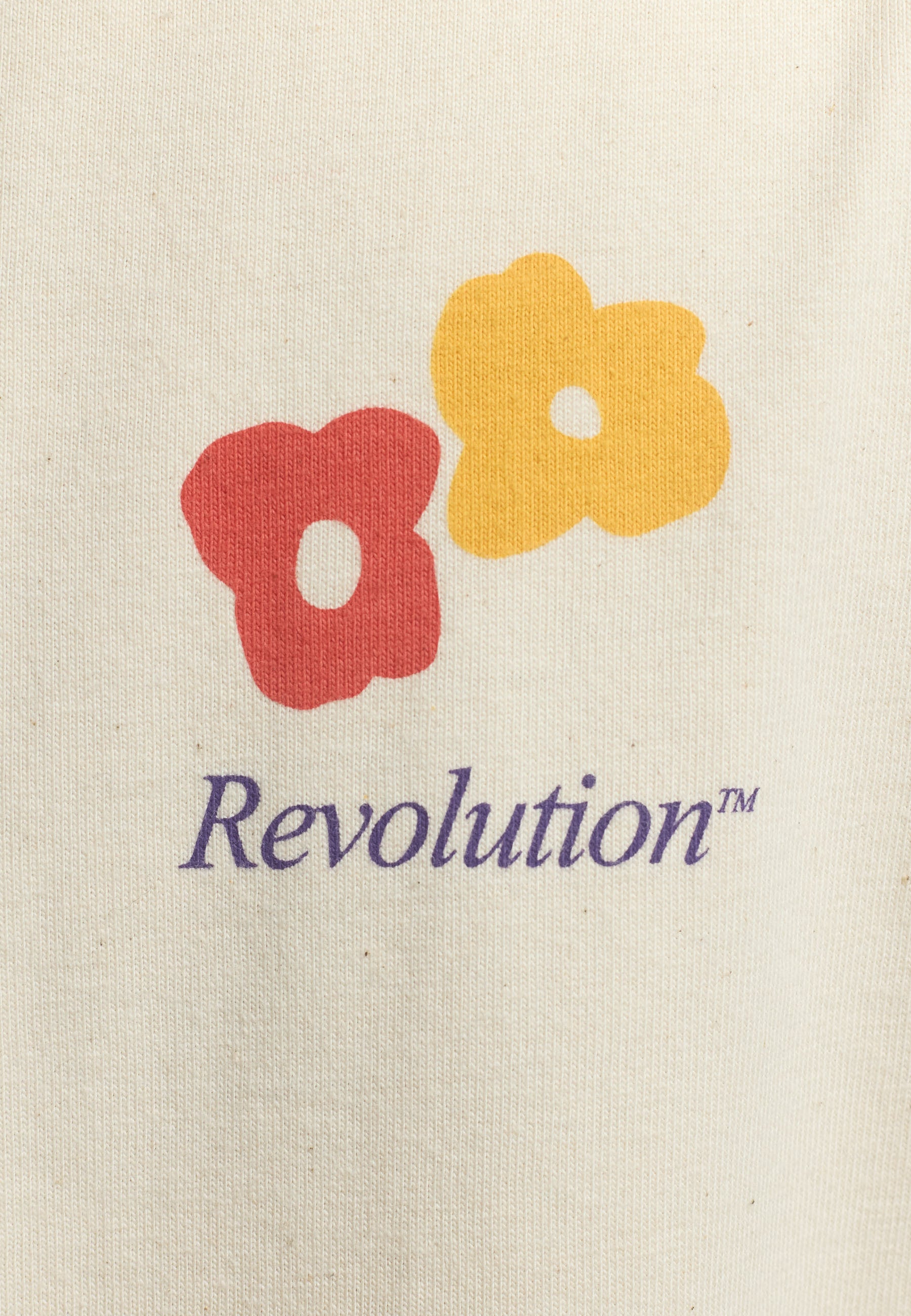 Revolution Printed T-shirt T-Shirts Offwhite