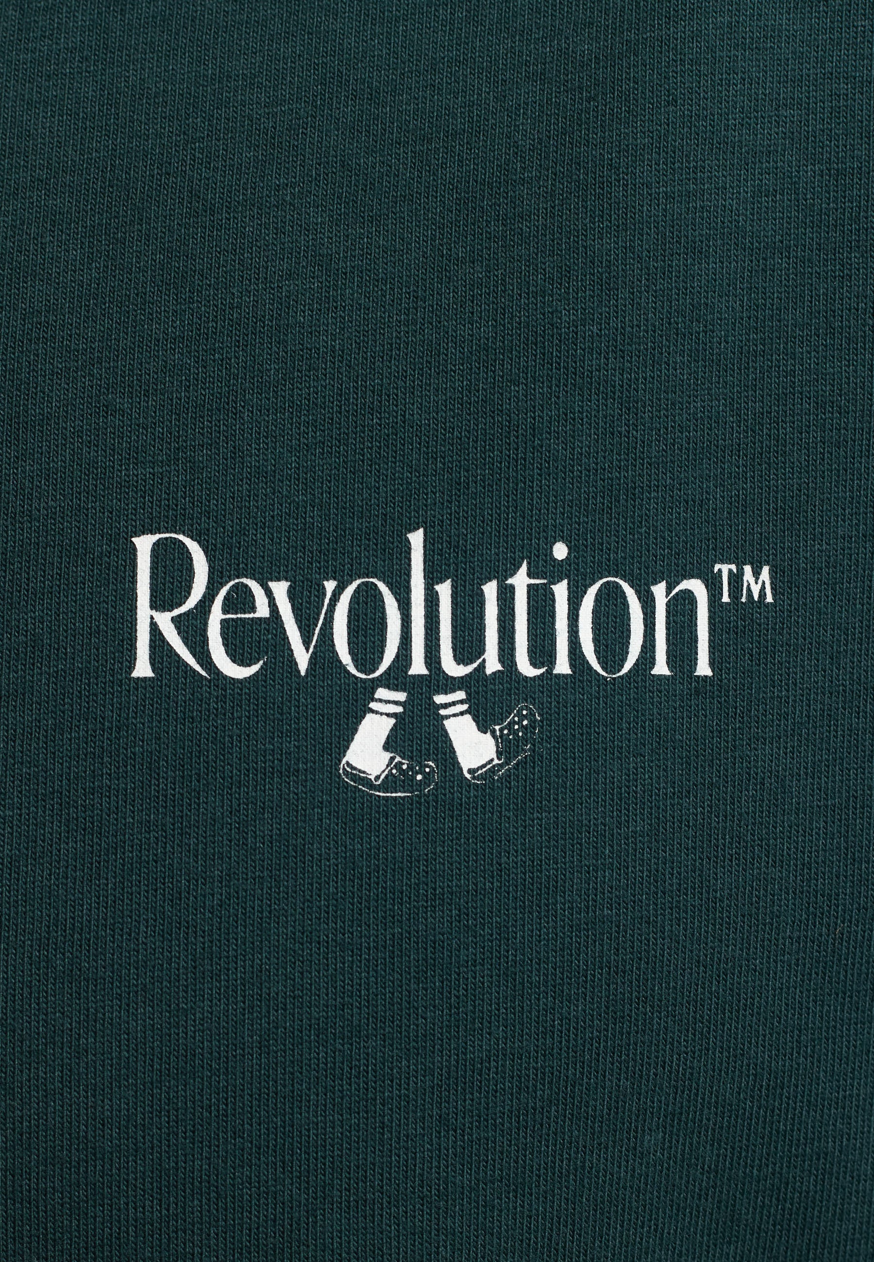 Revolution Printed T-shirt T-Shirts Darkgreen