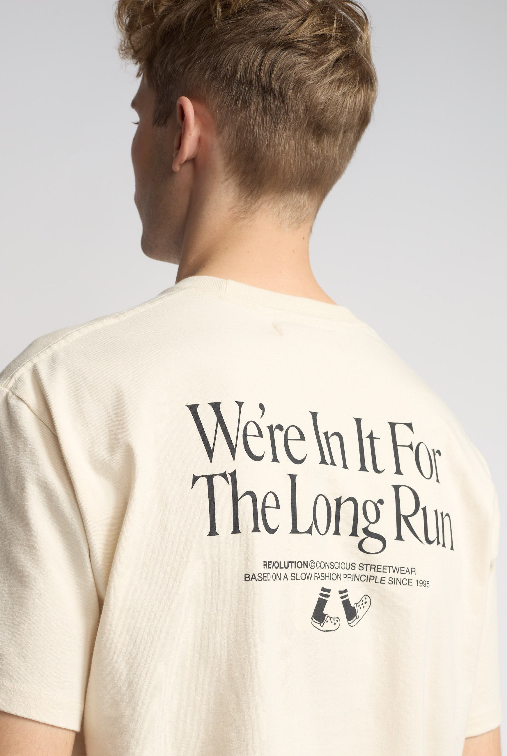 Revolution Printed T-shirt T-Shirts Offwhite