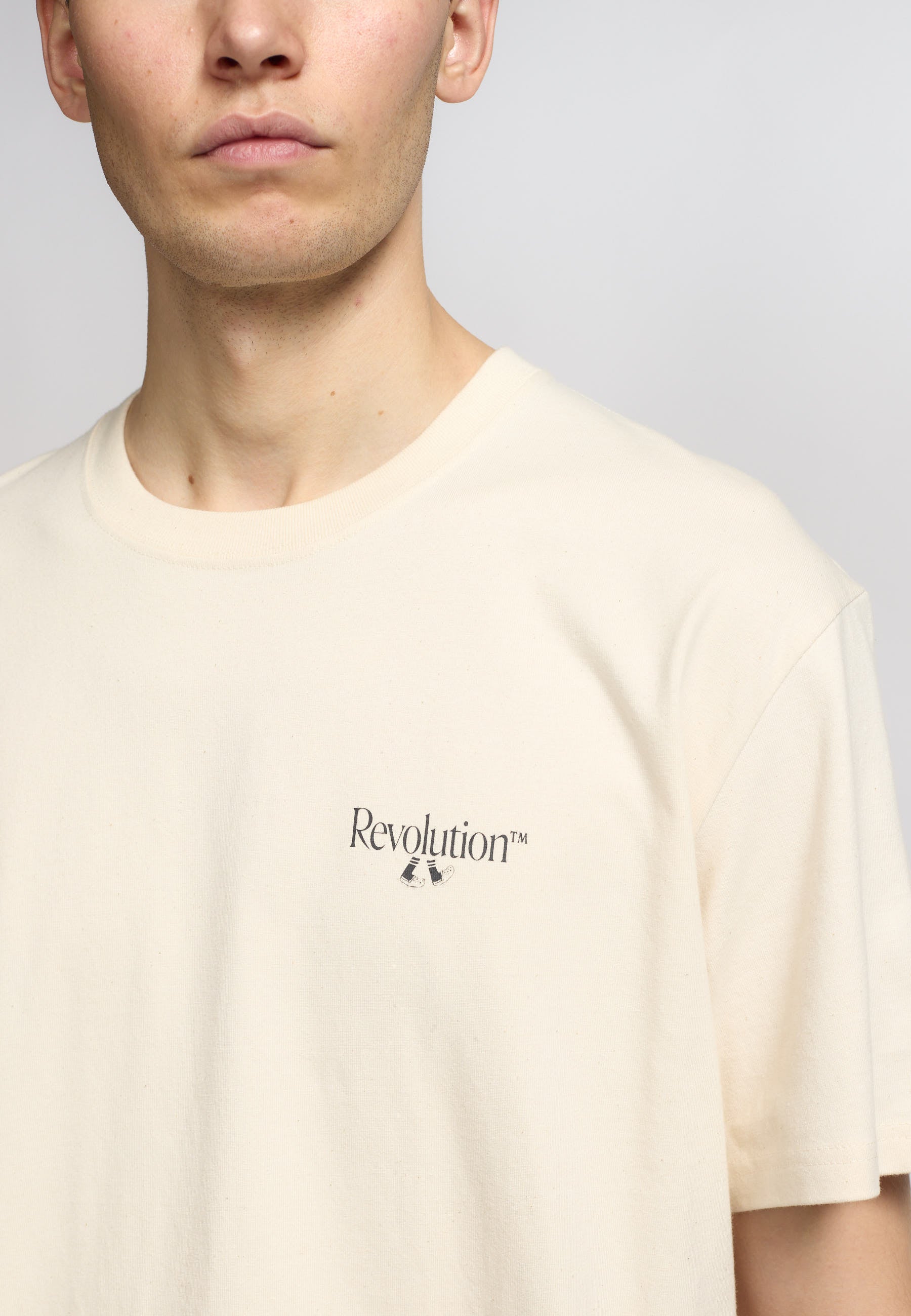 Printed T-shirt / 1423 LON - Offwhite – Revolution.eu