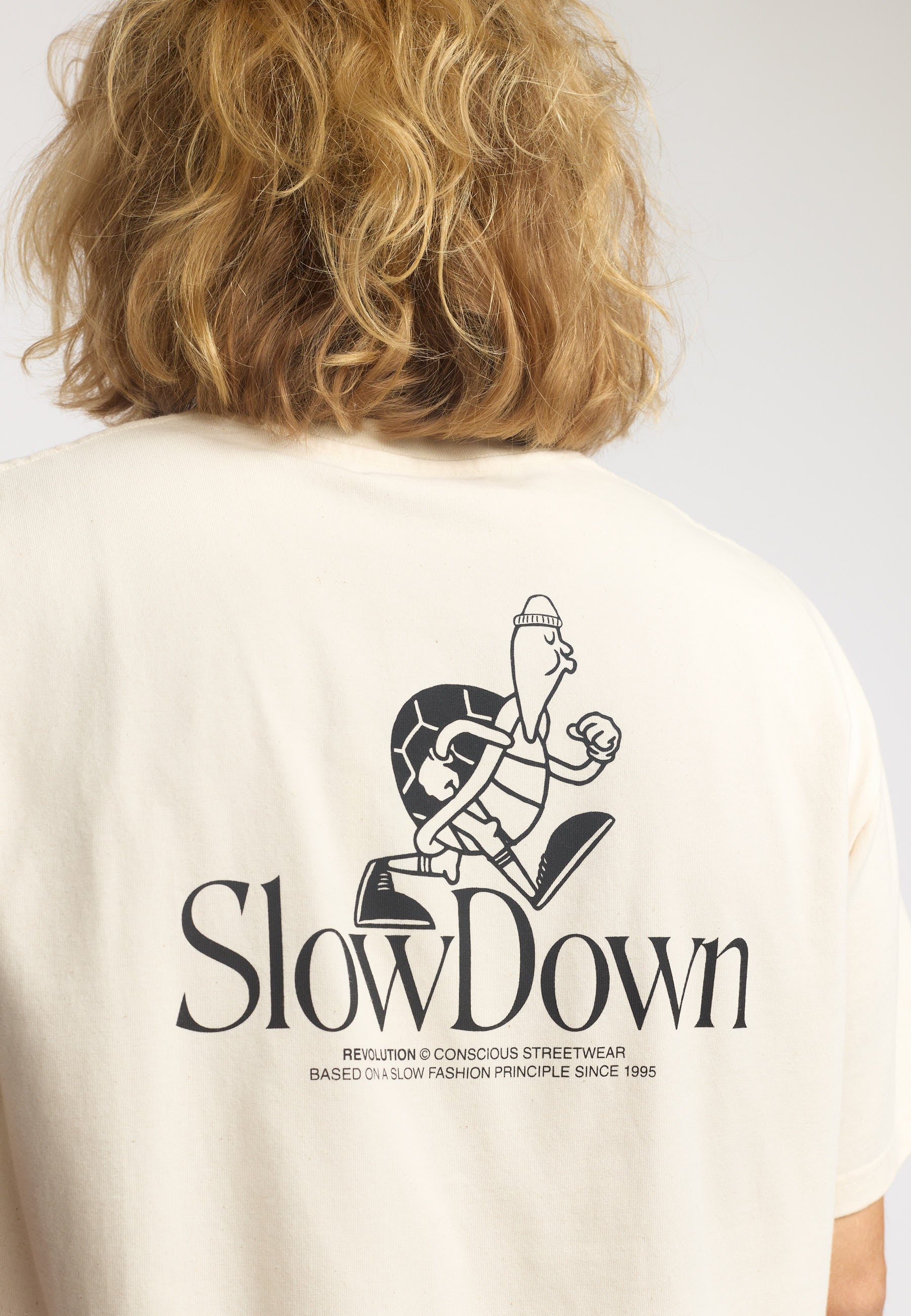 Revolution Printed T-shirt T-Shirts Offwhite