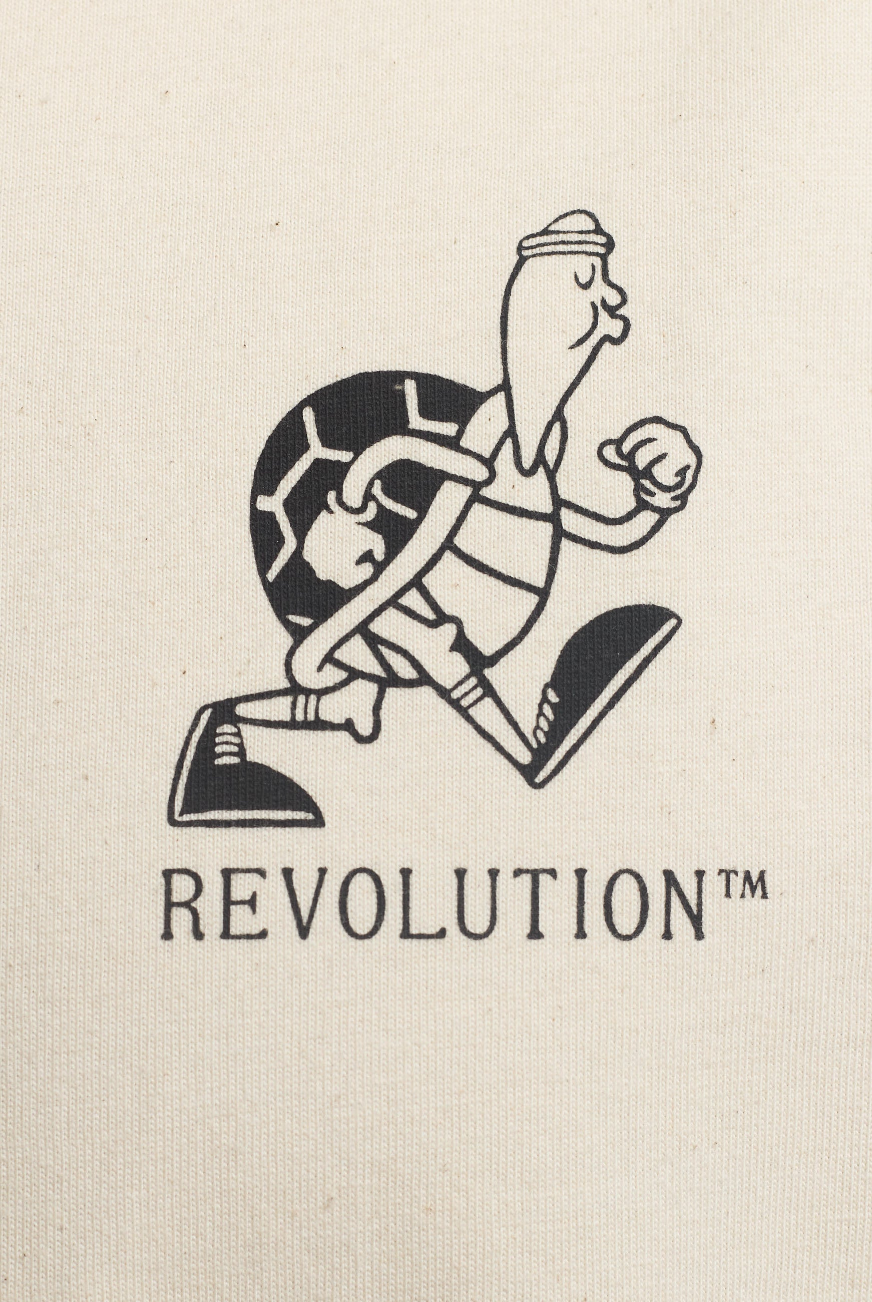 Revolution Printed T-shirt T-Shirts Offwhite