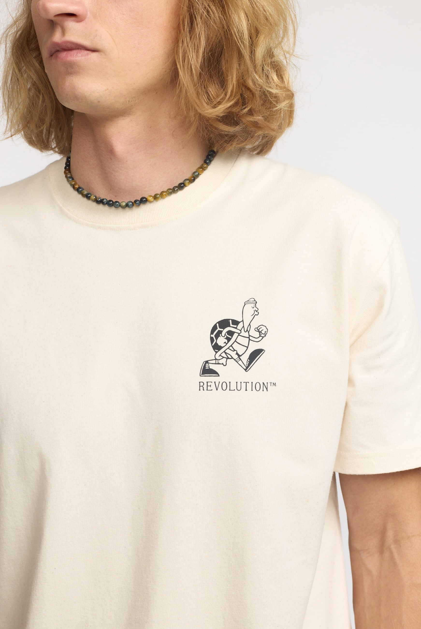 Revolution Printed T-shirt T-Shirts Offwhite