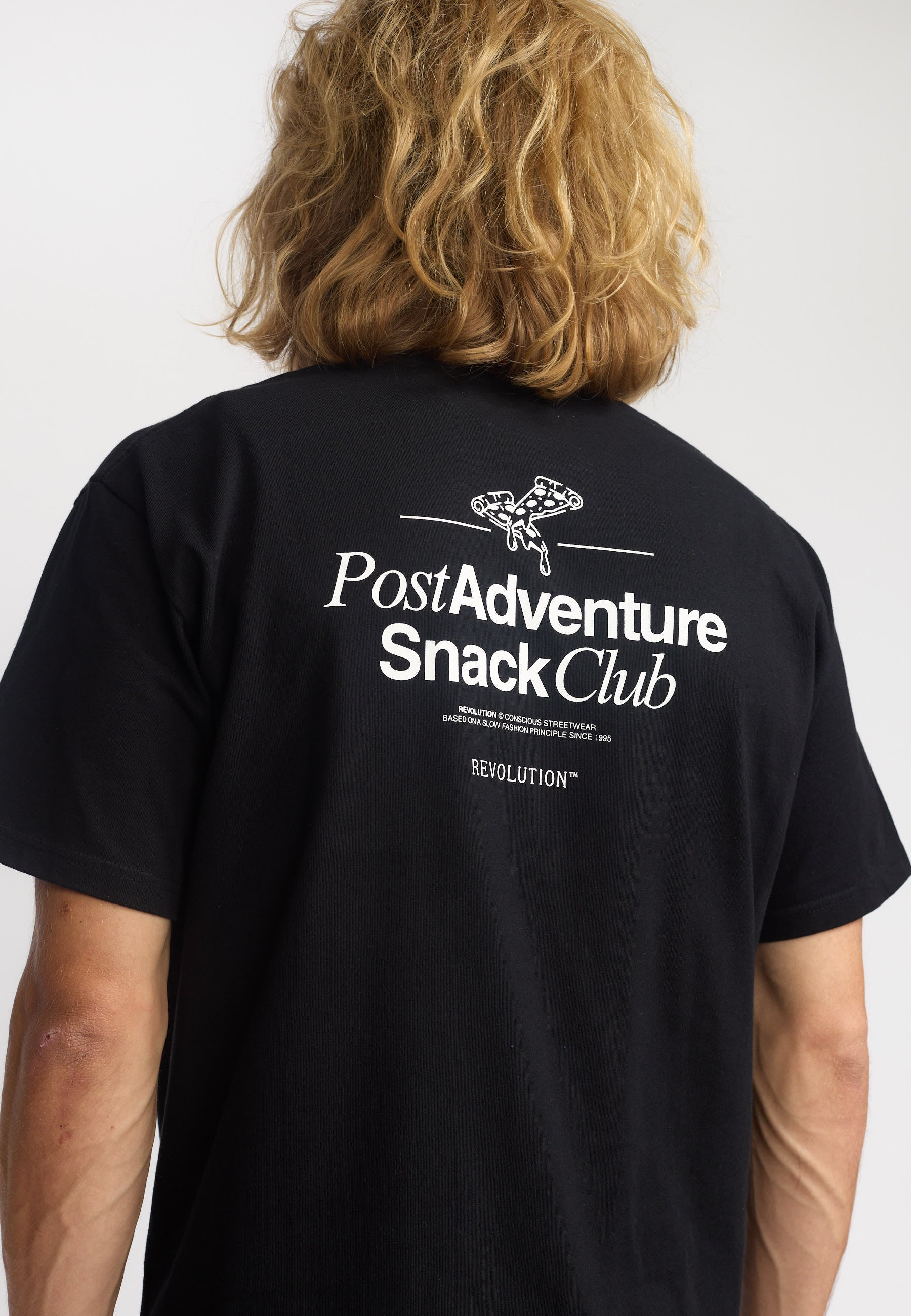 Revolution Printed T-shirt T-Shirts Black