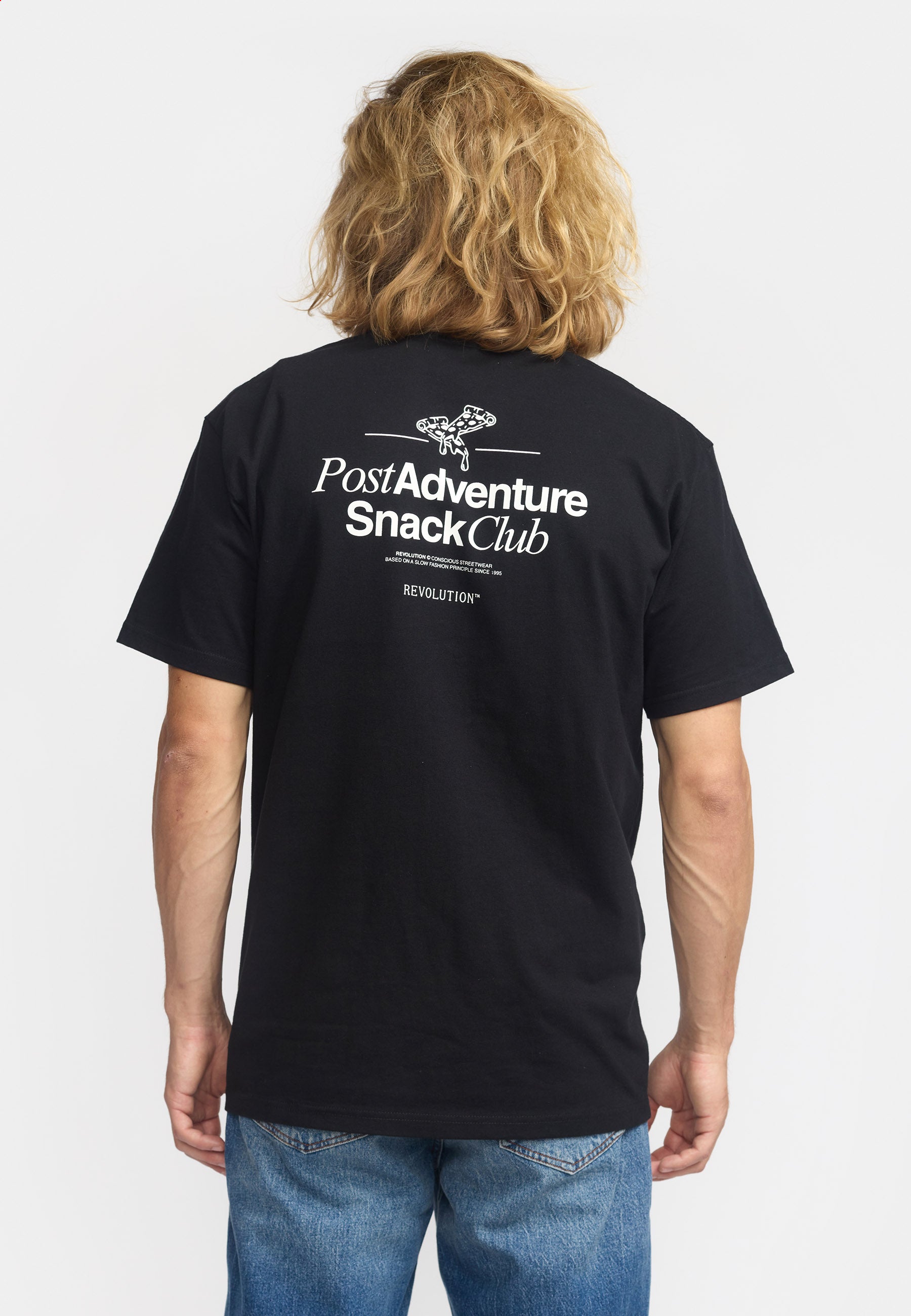 Revolution Printed T-shirt T-Shirts Black