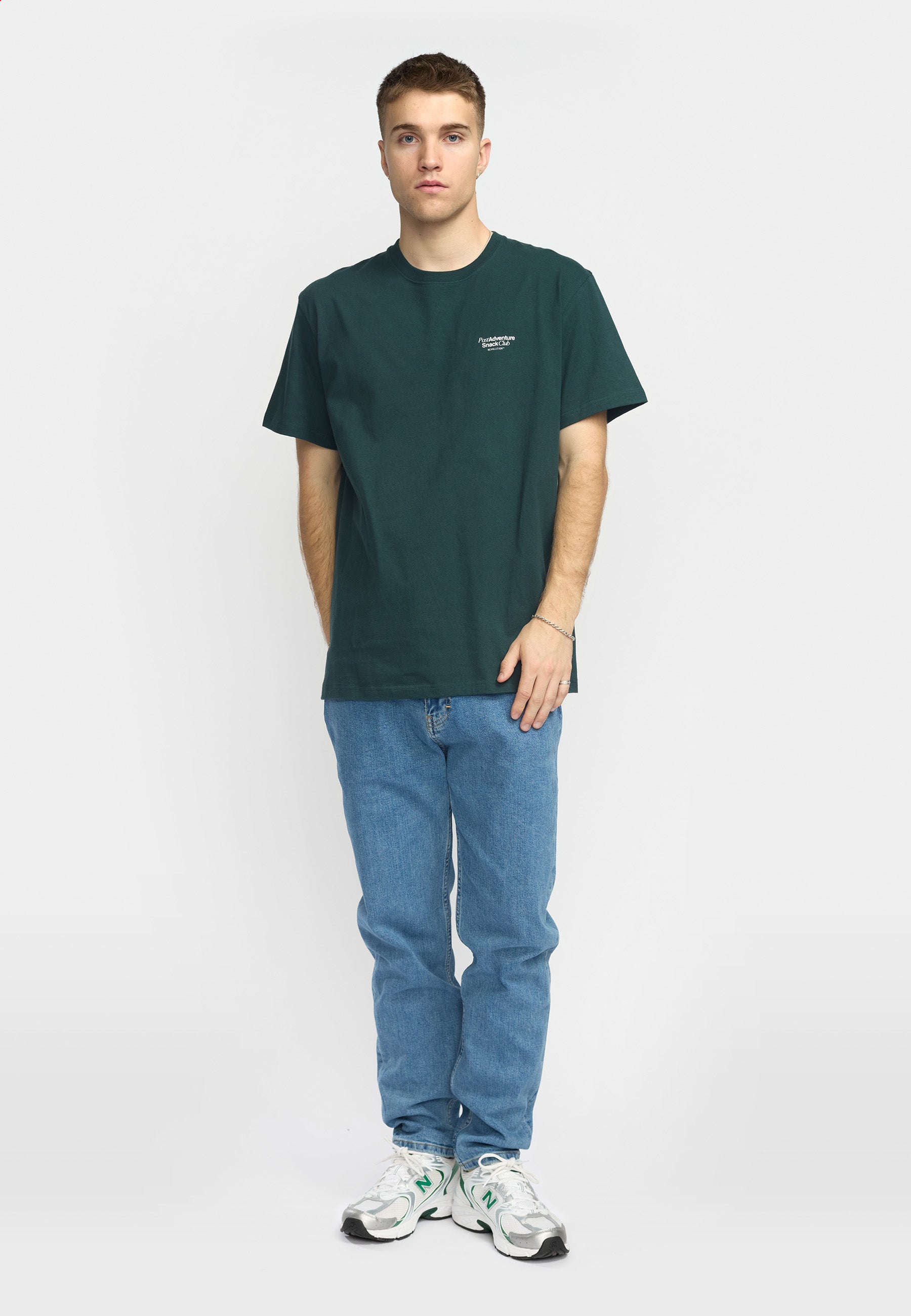 Revolution Printed T-shirt T-Shirts Darkgreen