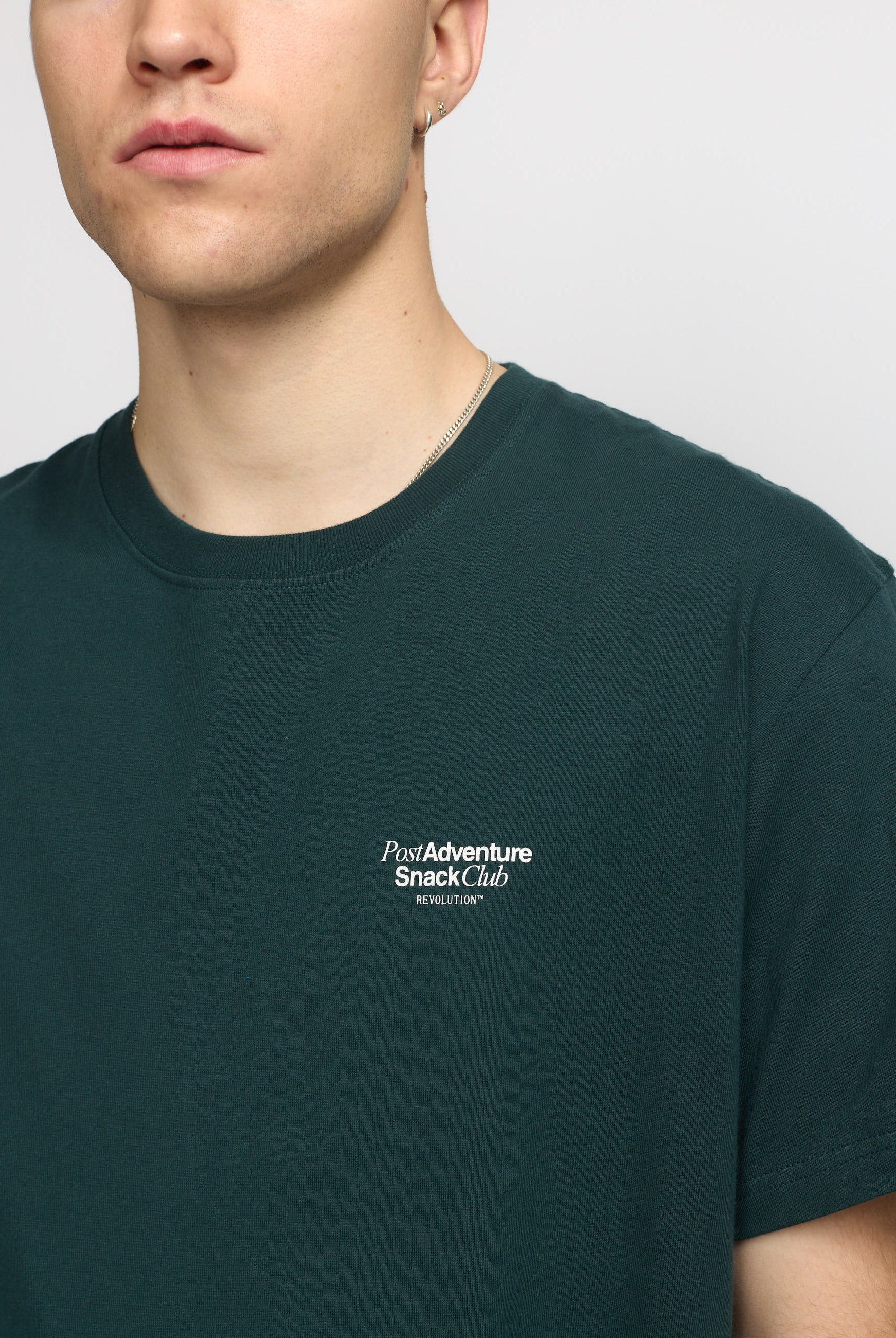 Revolution Printed T-shirt T-Shirts Darkgreen