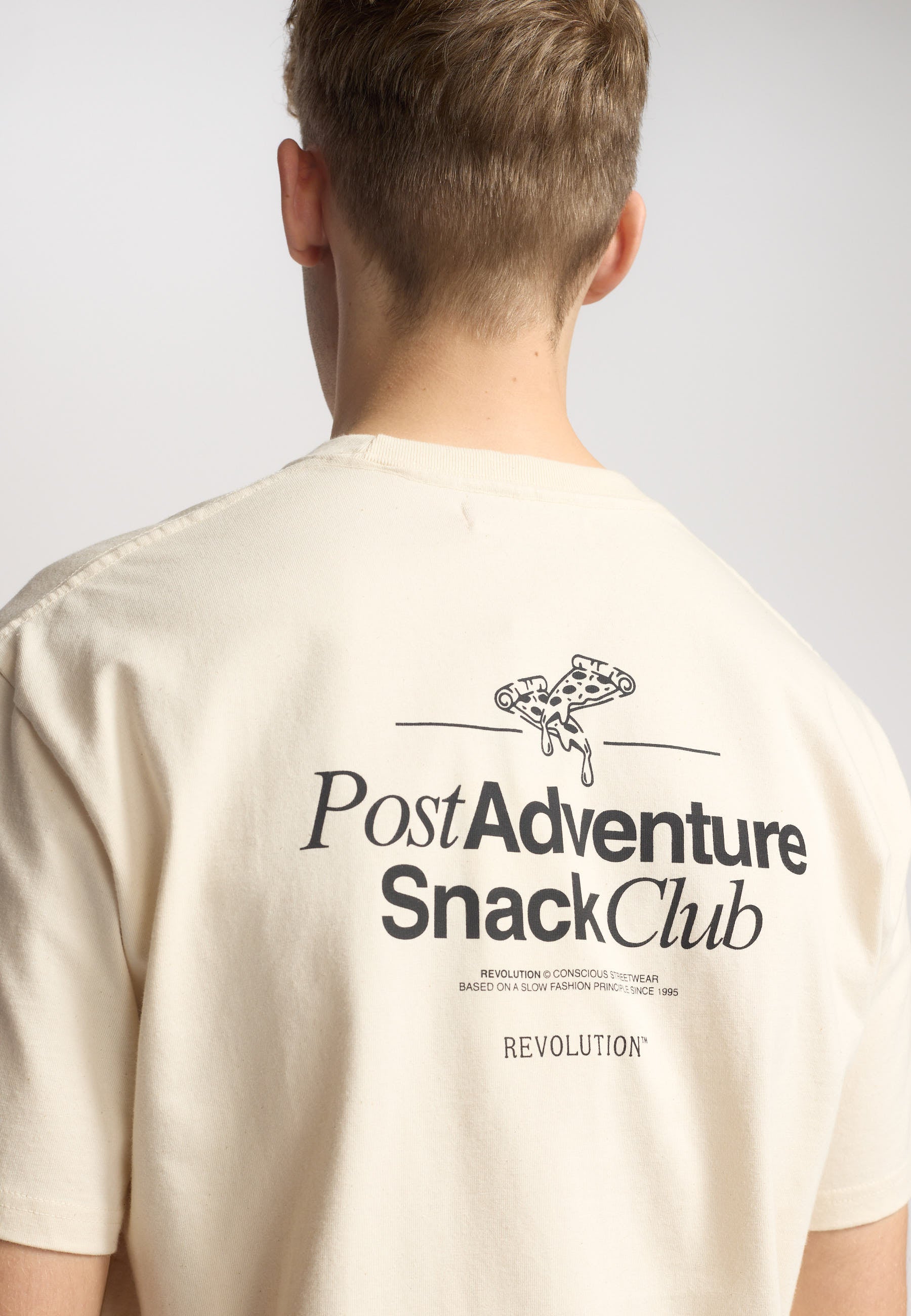 Revolution Printed T-shirt T-Shirts Offwhite