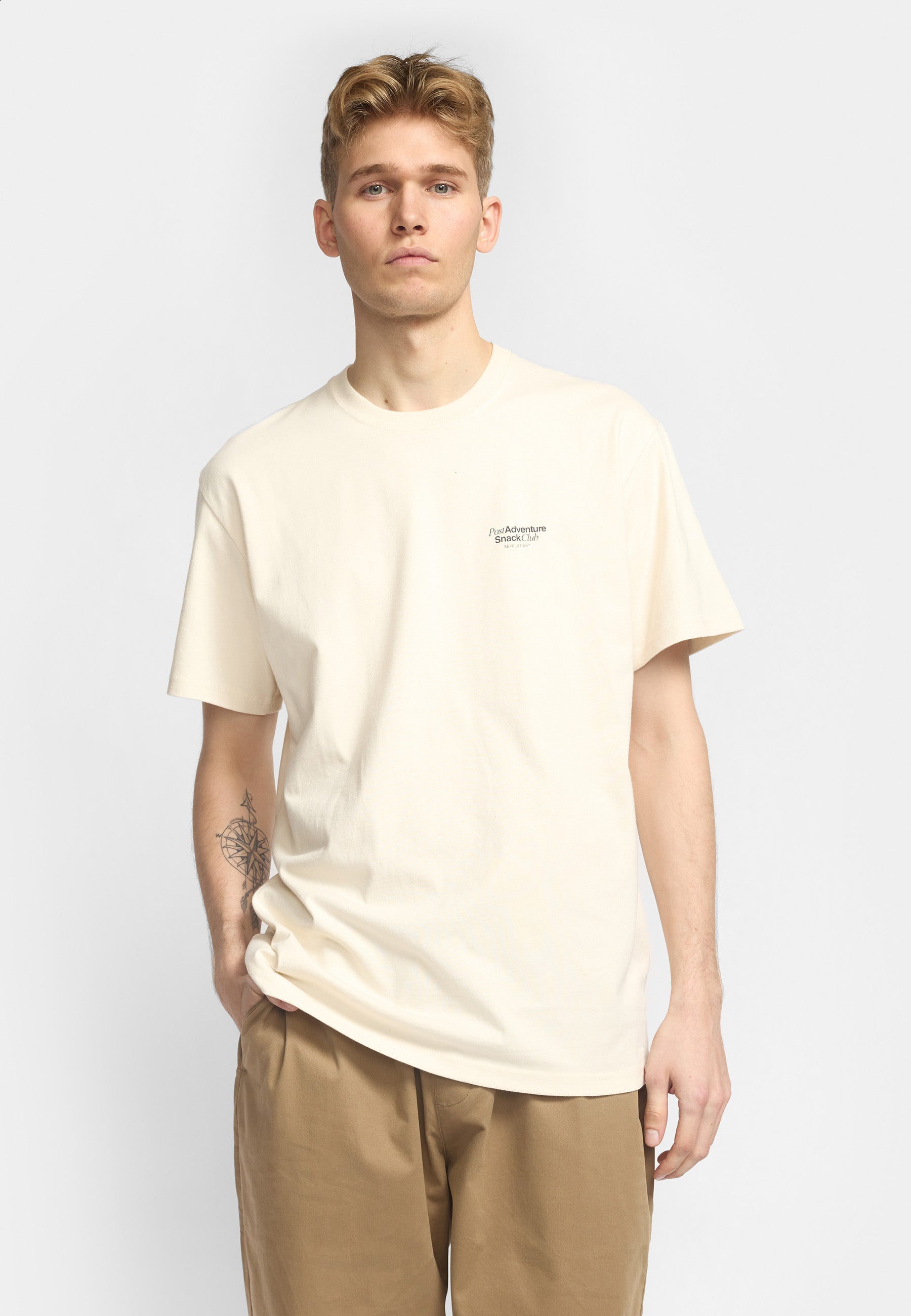 Revolution Printed T-shirt T-Shirts Offwhite