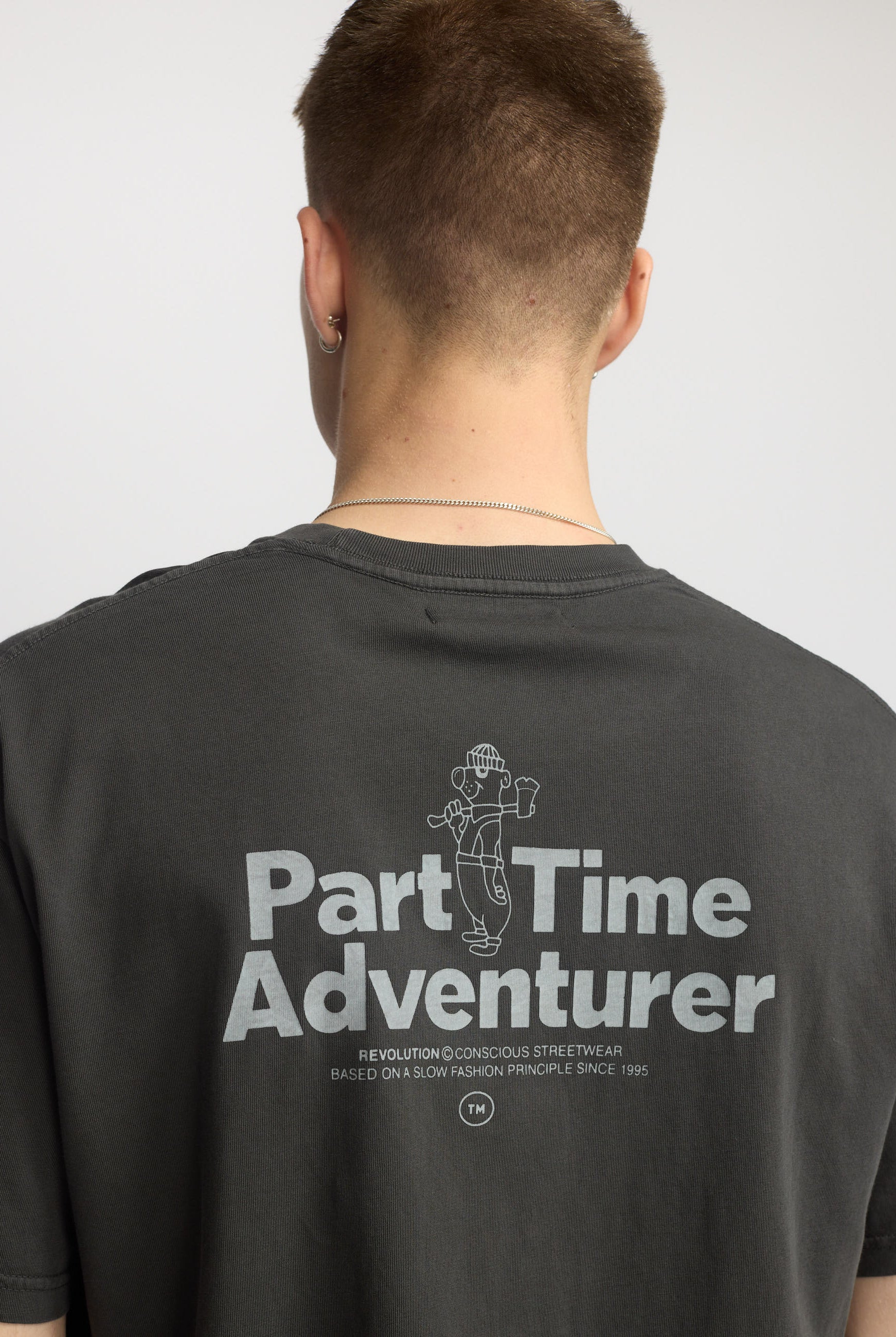 Revolution Printed T-shirt T-Shirts Black