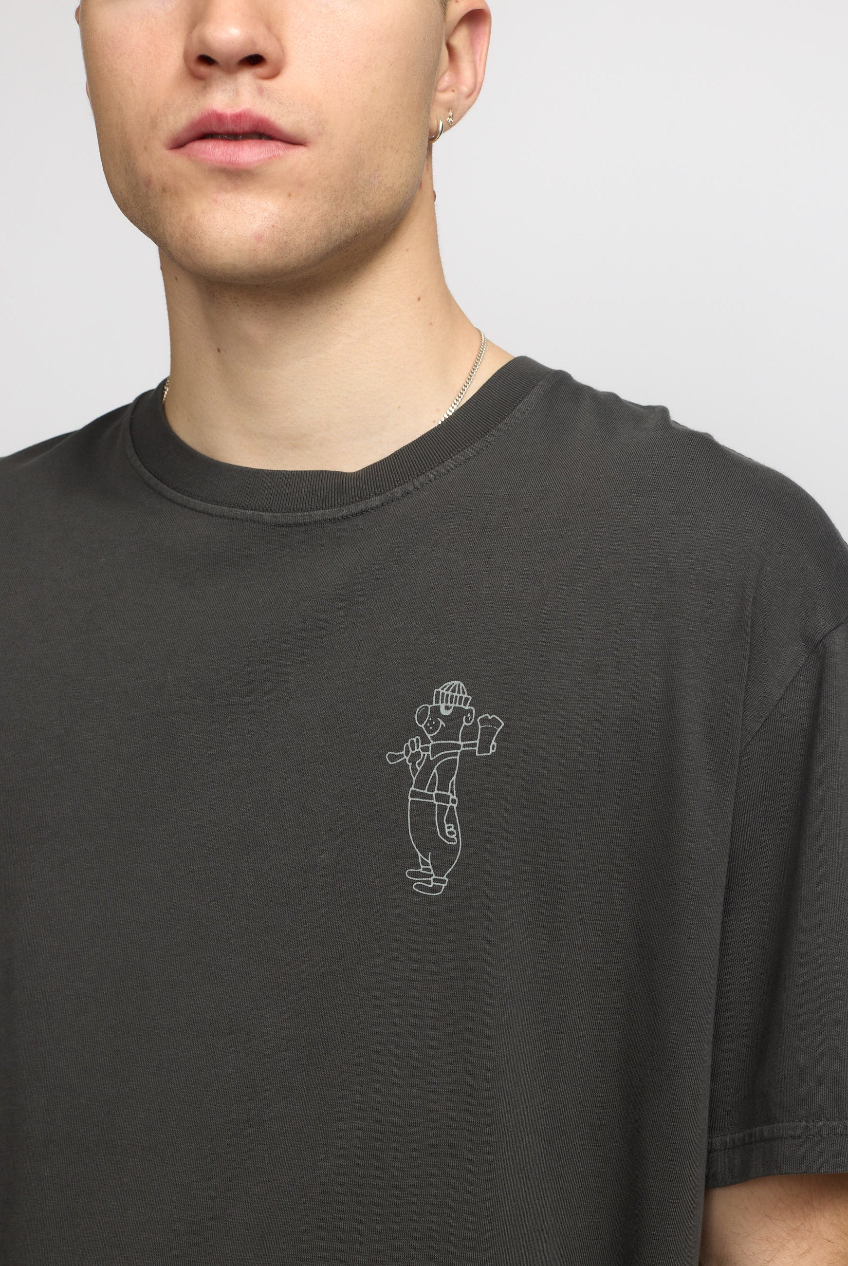 Revolution Printed T-shirt T-Shirts Black
