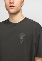 Revolution Printed T-shirt T-Shirts Black